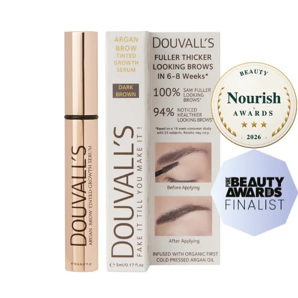 Argan Brow Tinted Growth Serum 8ml | Three shades available