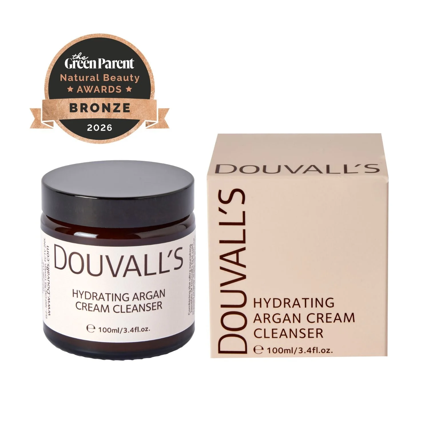 Organic Argan Nourishing Cream Cleanser 100g | Deep Cleanse, Hydrate, and Nourish Naturally