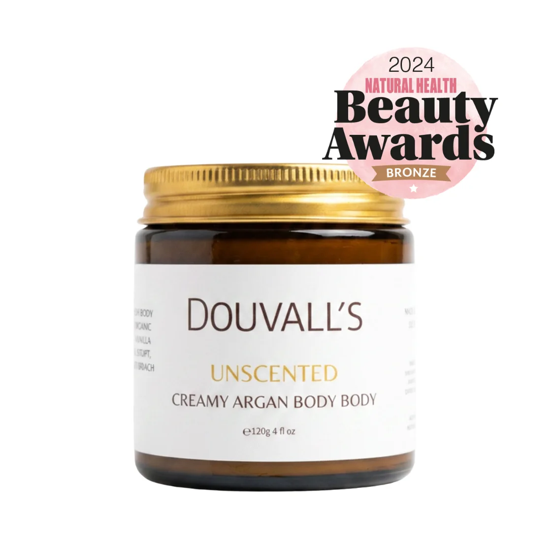 Organic Creamy Argan Body Butter 60ml | Luxurious Hydration in Six Scents