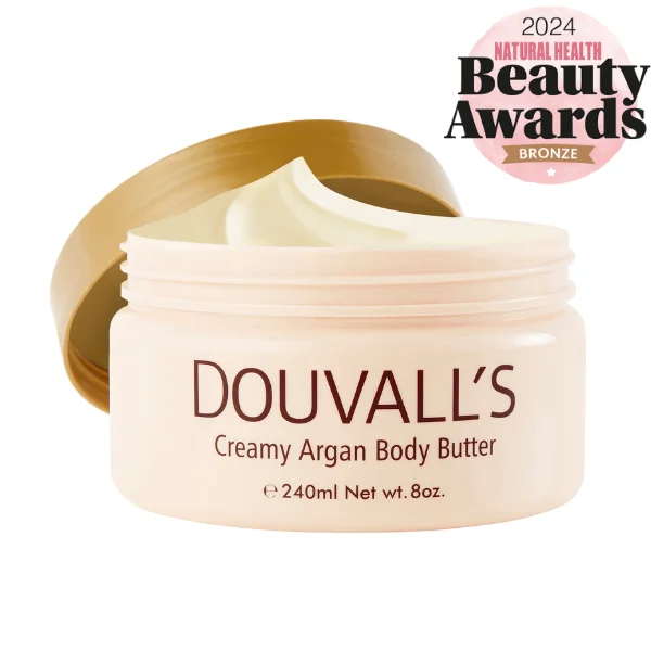 Organic Creamy Argan Body Butter Vanilla 240ml