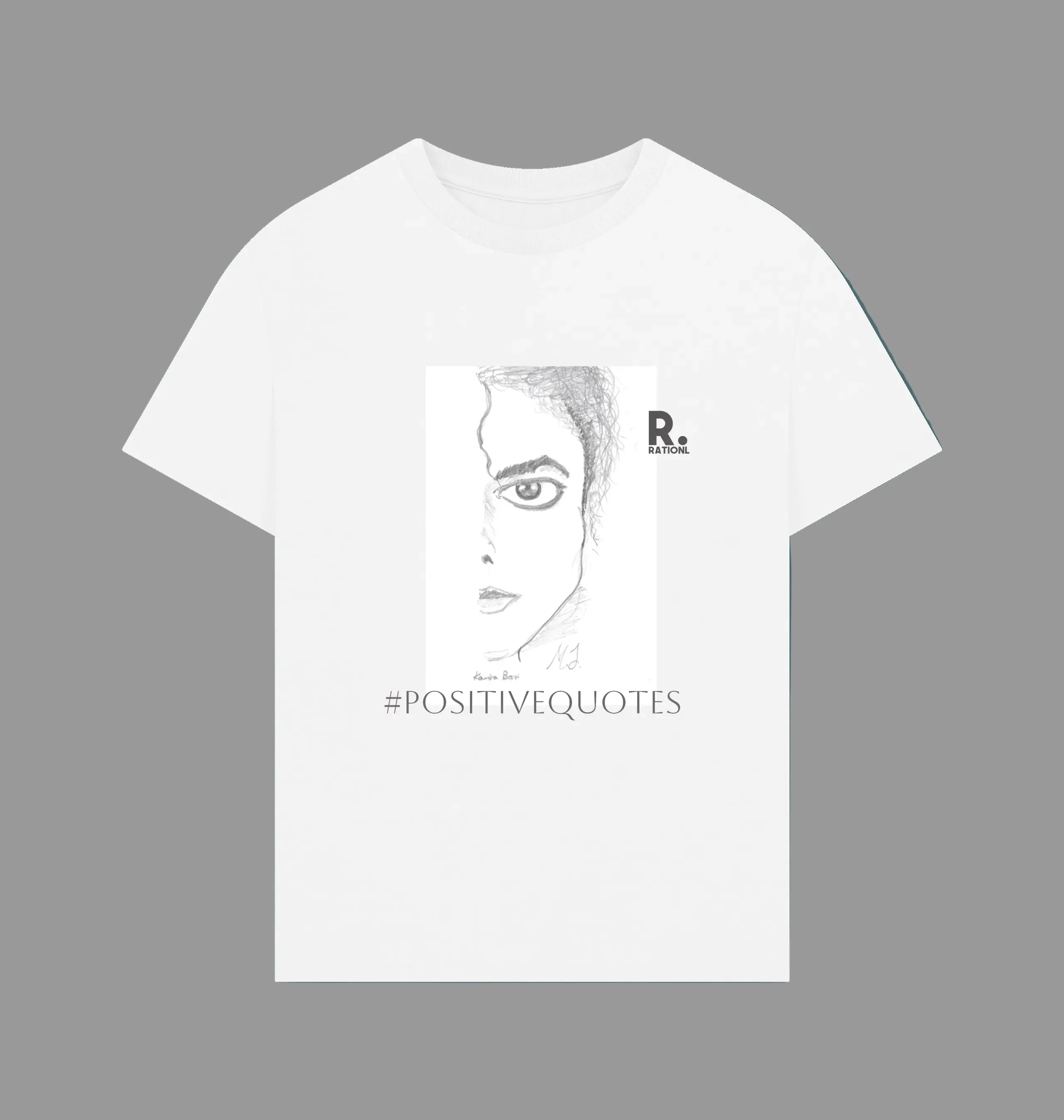 M.J. Michael Positive Quotes T-Shirt – image 1