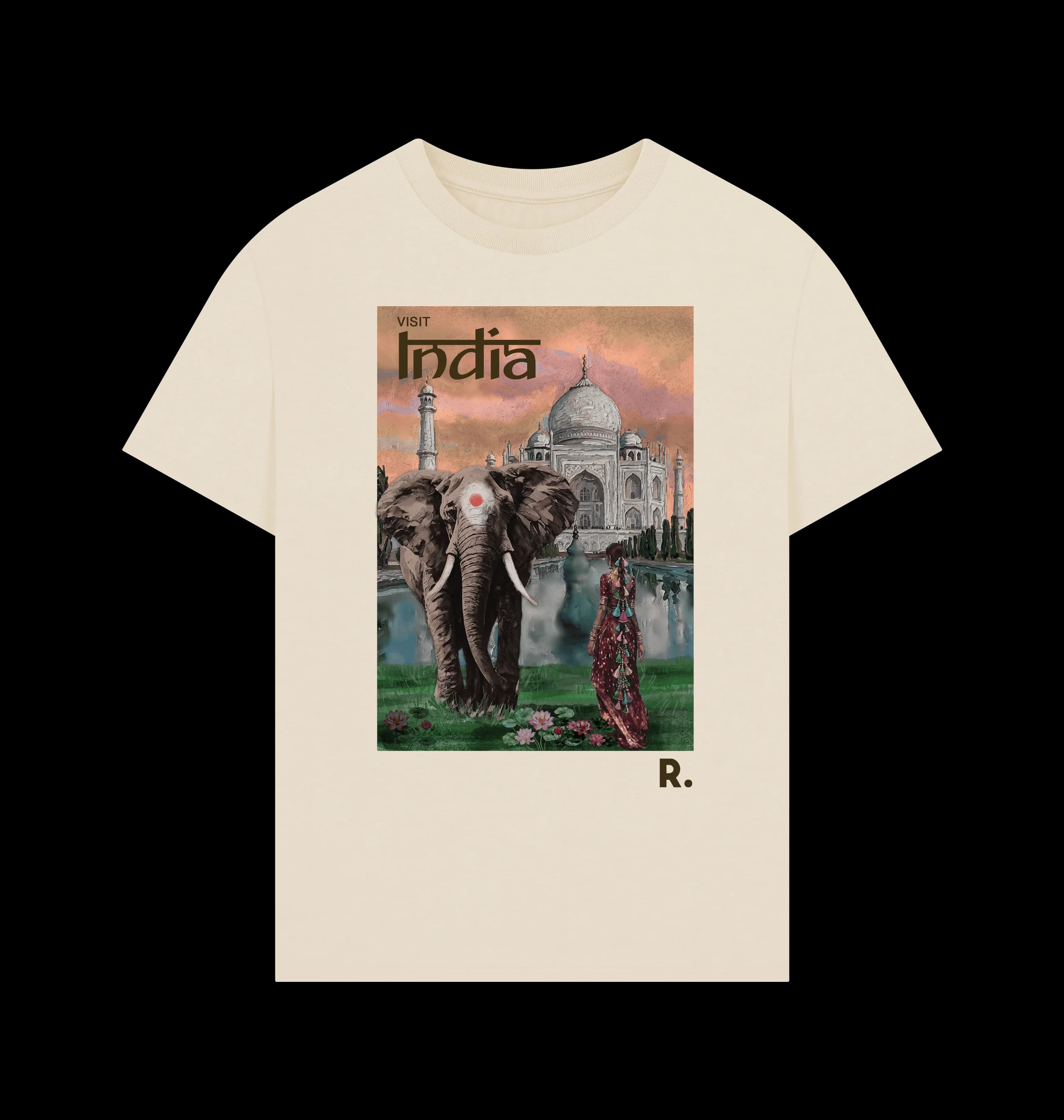 R-TRAVEL TEE IN OAT
