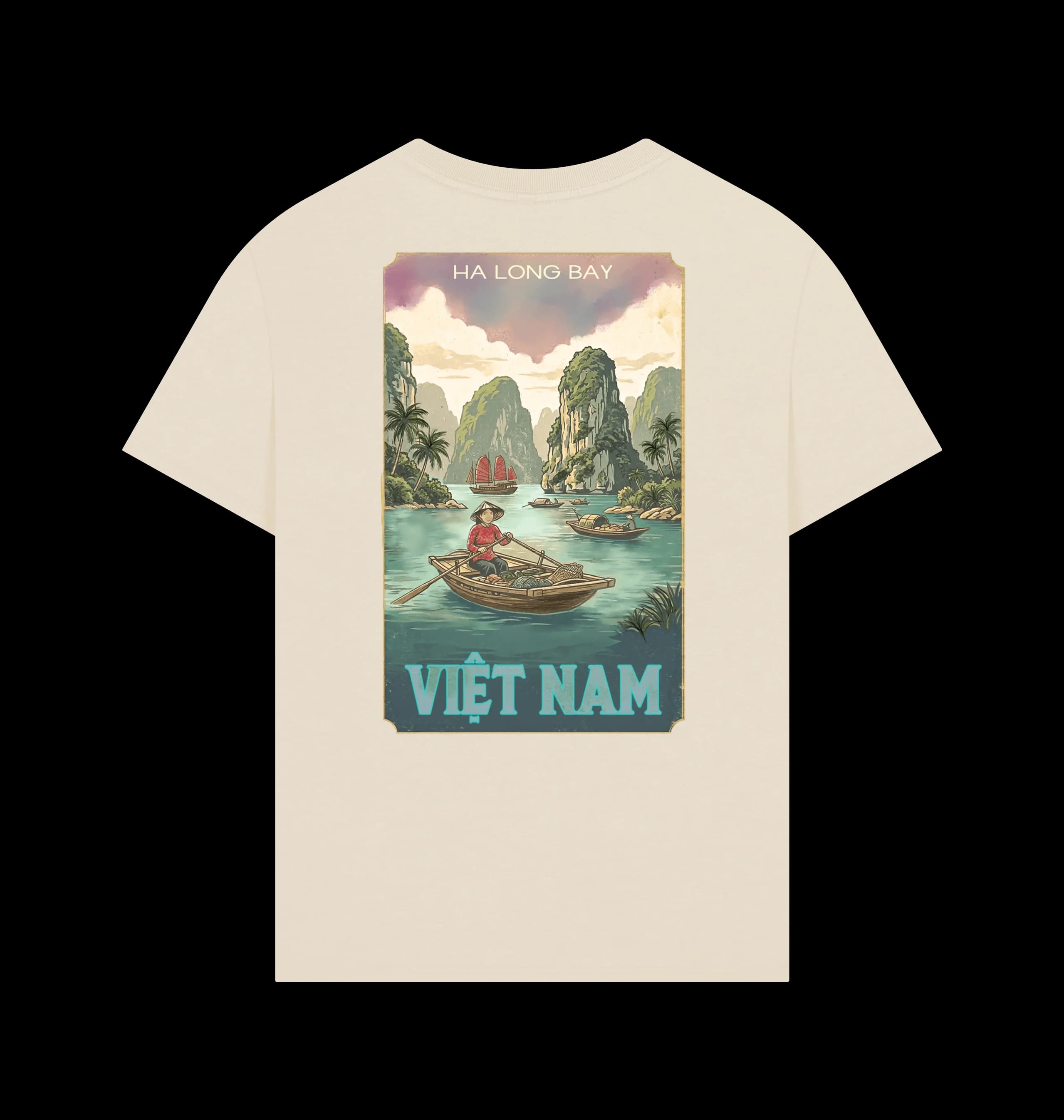 R-TRAVEL VIETNAM TEE IN OAT