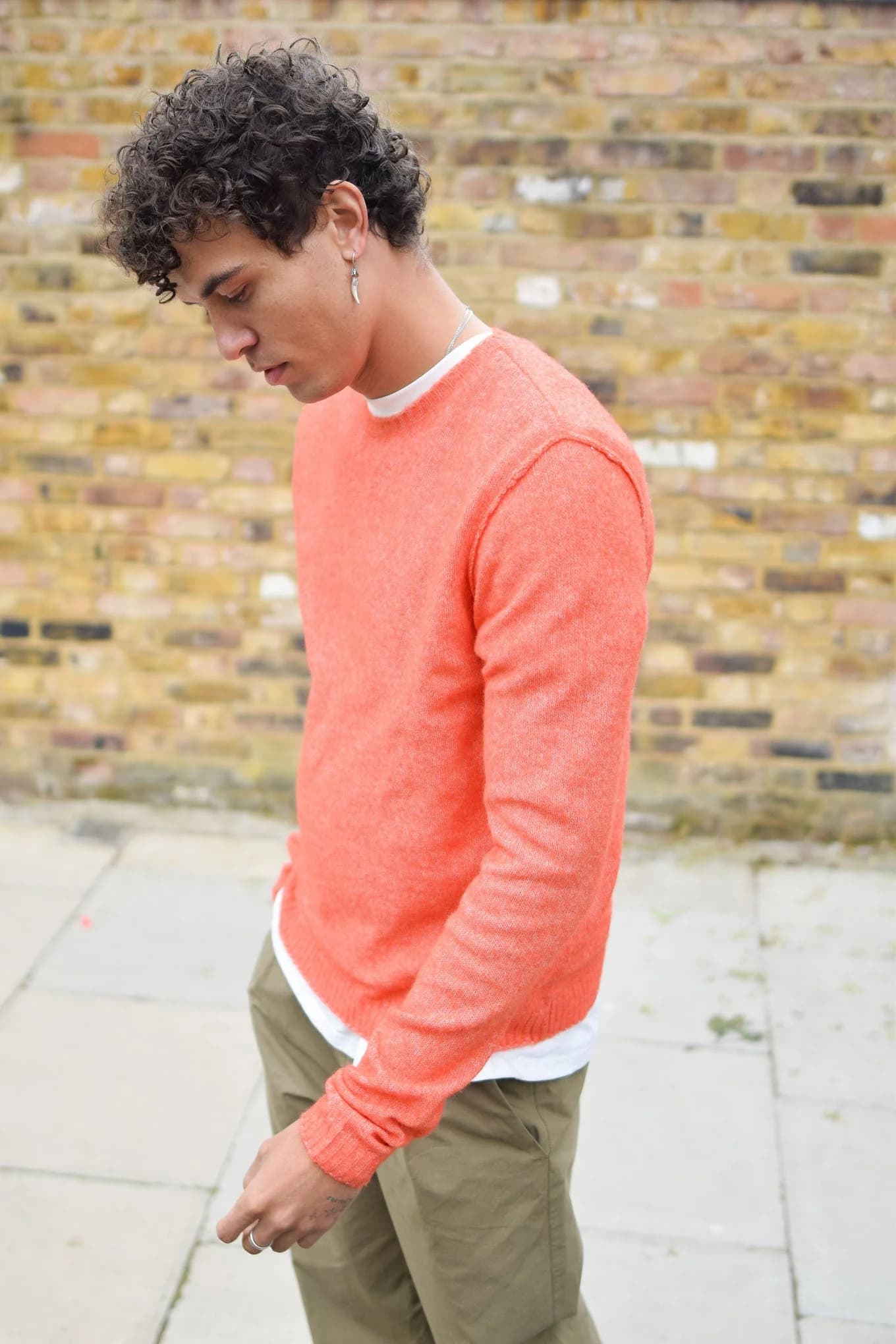 BOBBIE Recycled Poly Jumper - Orange
