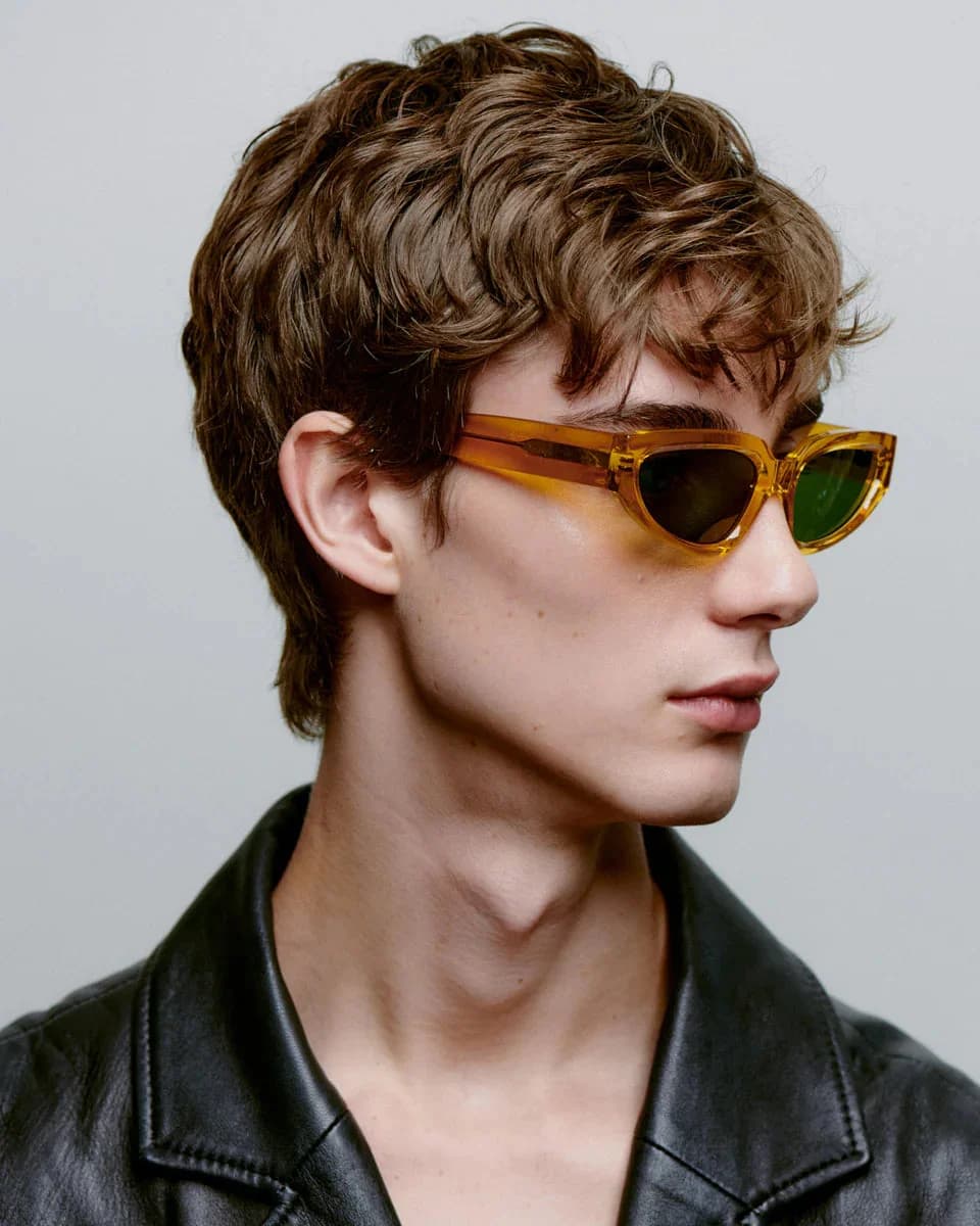 ELLA - Yellow Transparent Sunglasses by A.Kjaerbede