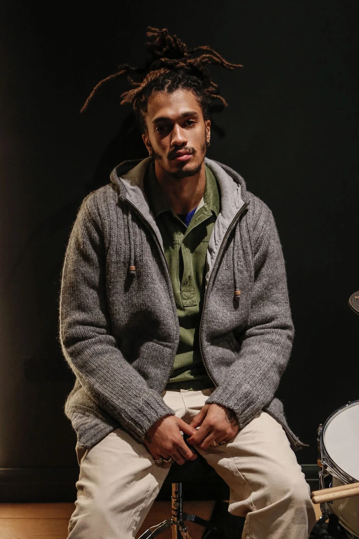 EMU Hooded Wool Jacket - Grey – image 1