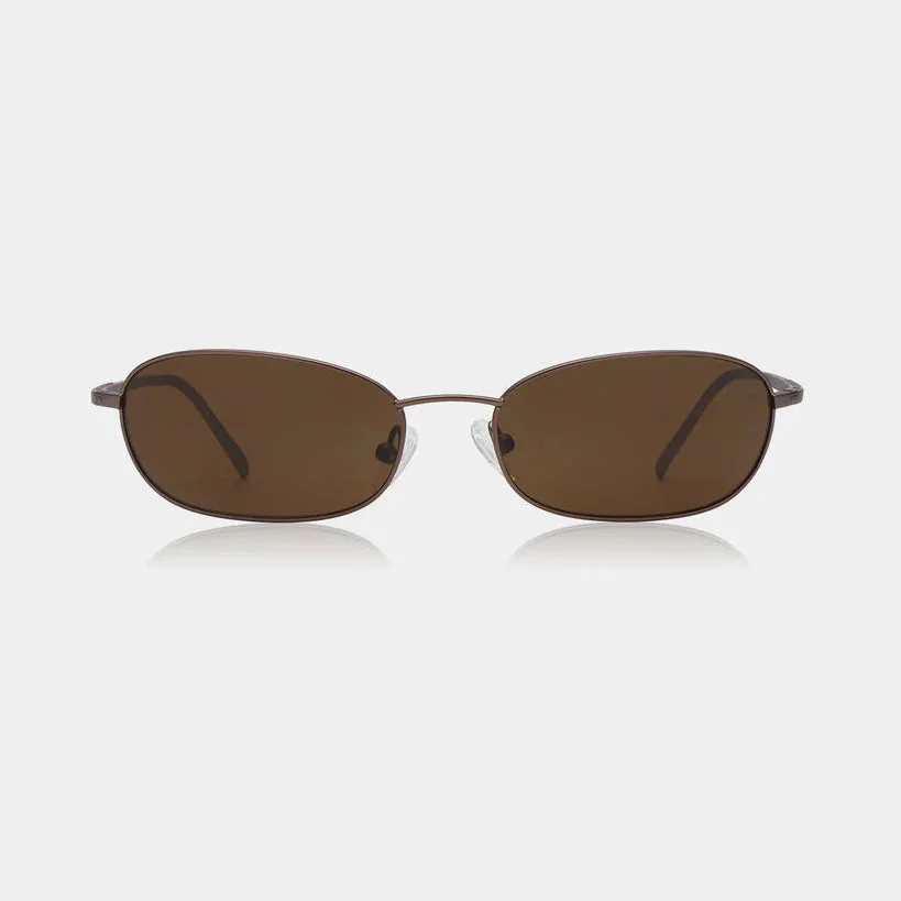 Jack Matte Brown Sunglasses – image 1