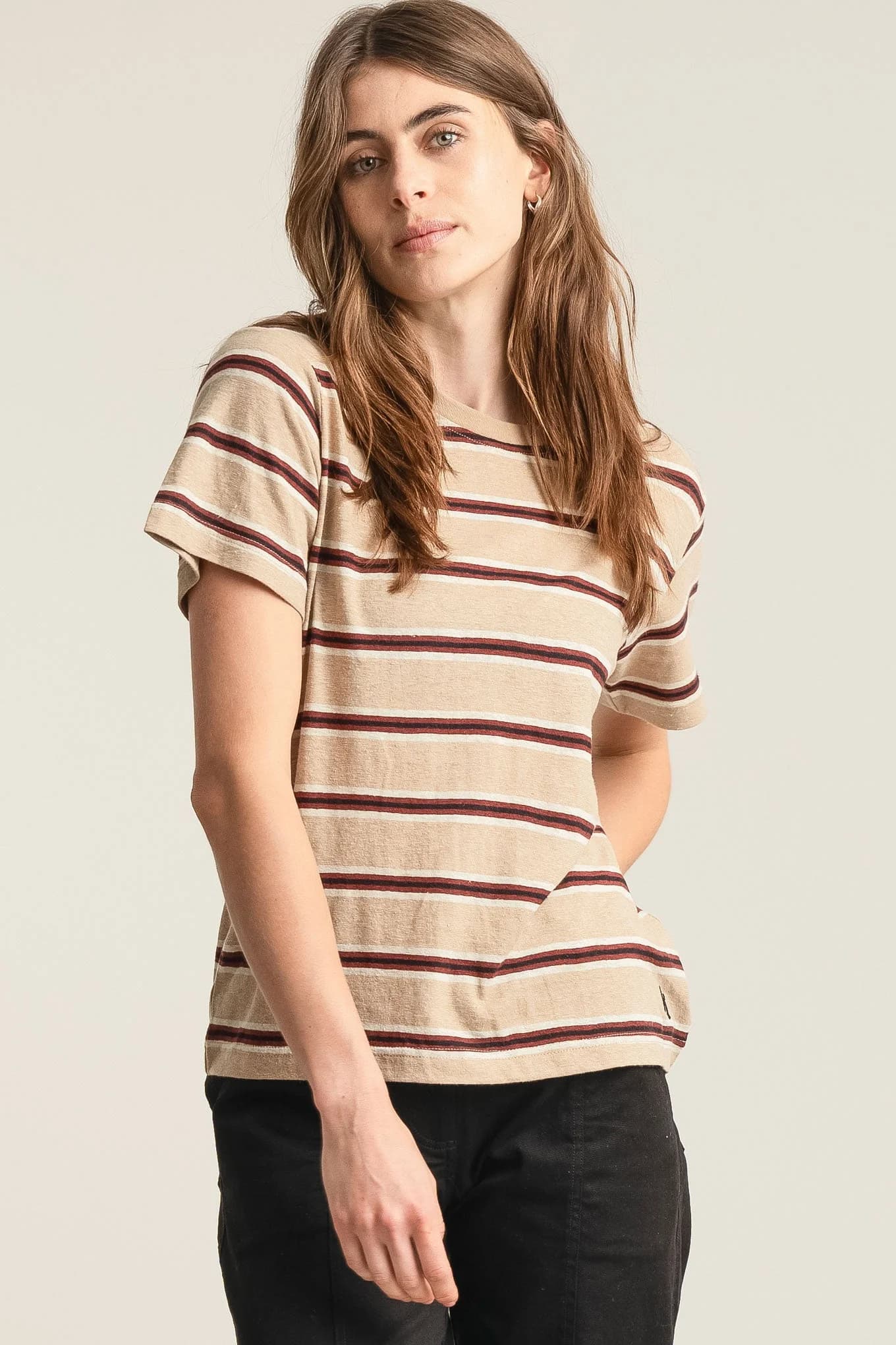 Joanie Hemp Cotton Jersey Tee – image 1
