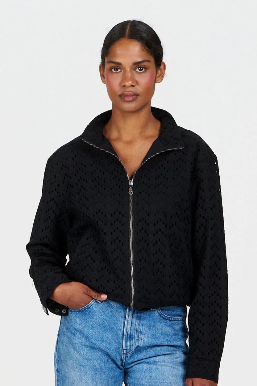 Lotus Organic Cotton Jacket - Black – image 1