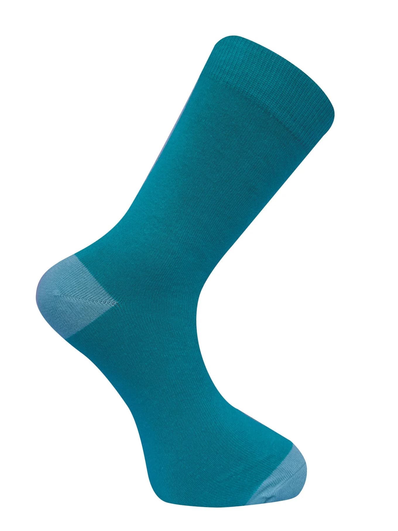 GOTS Organic Cotton Socks in Teal – image 1