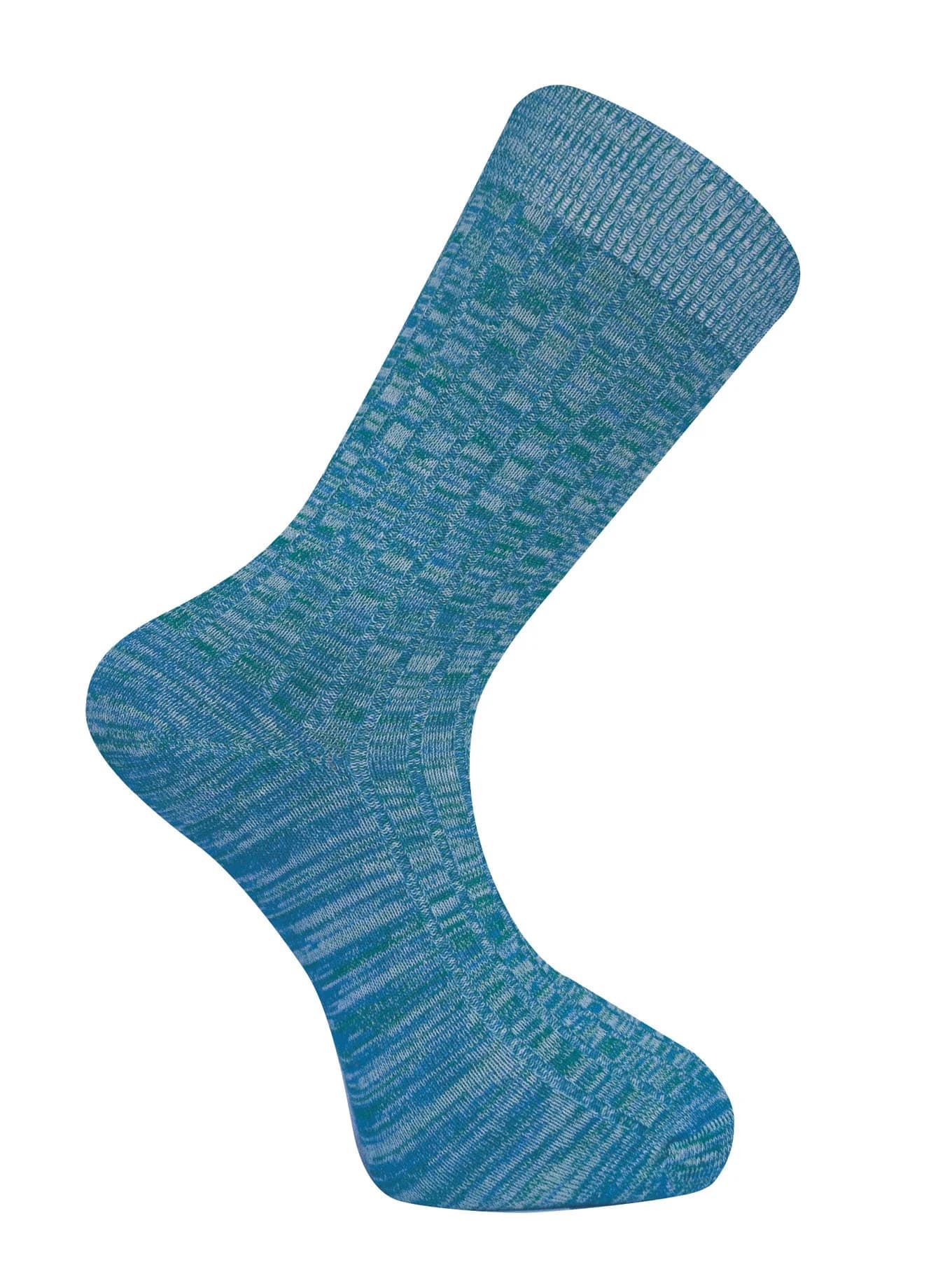 TRI MARL - Organic Cotton Socks Ocean