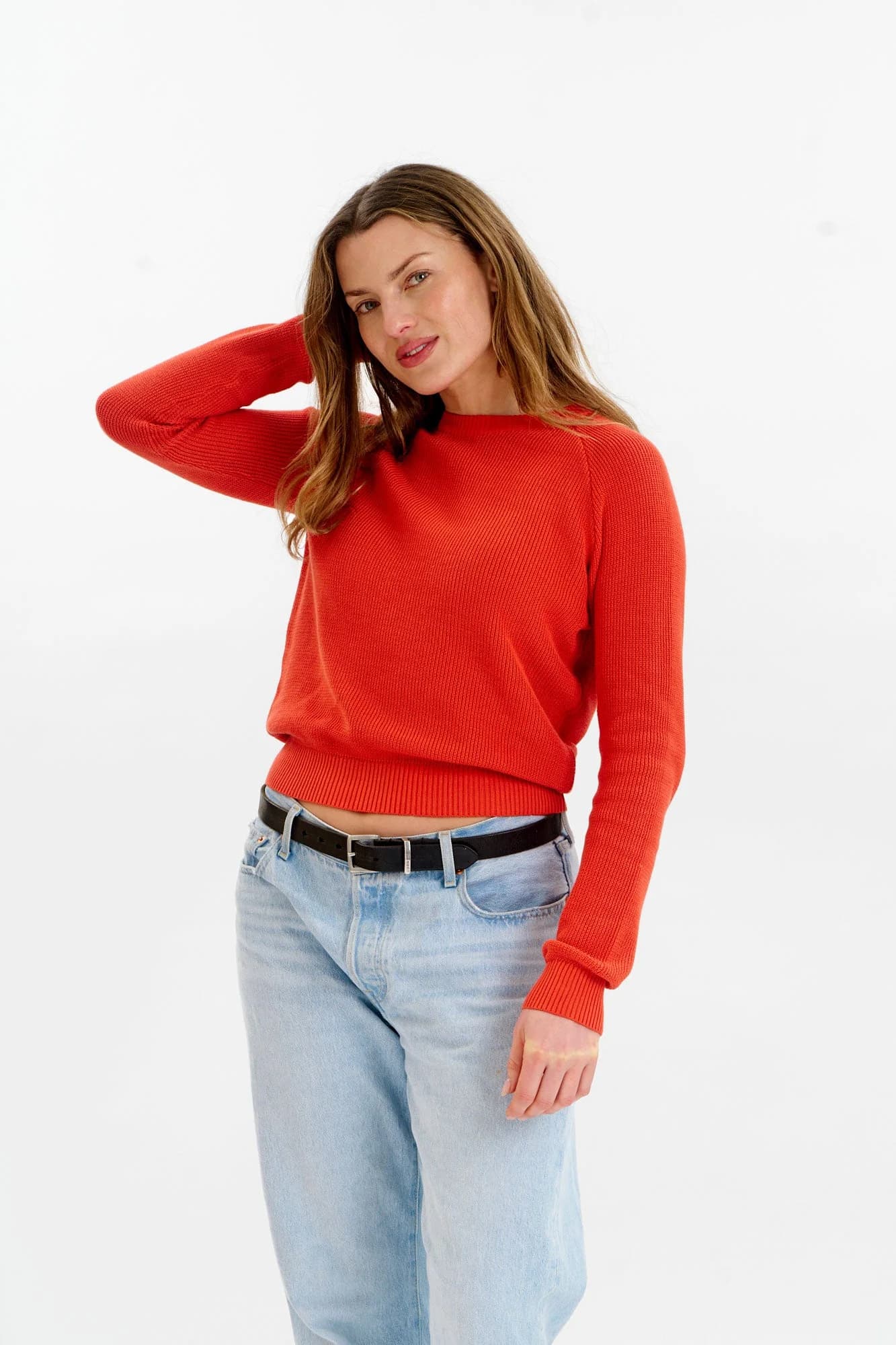 FOG Organic Cotton Jumper - Red