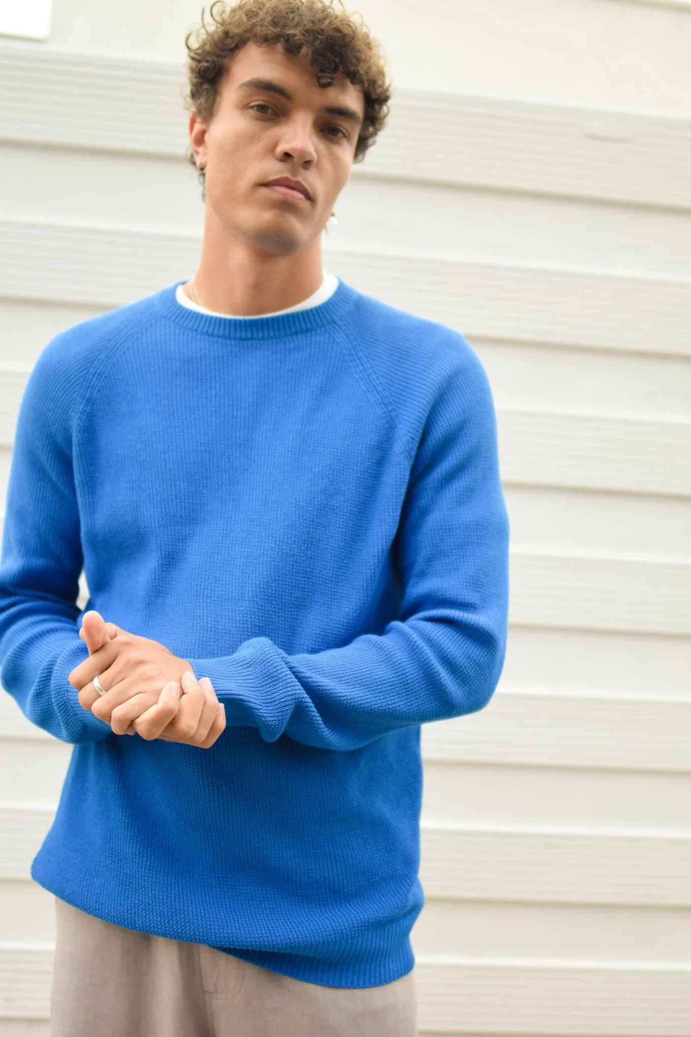 FOG Organic Cotton Jumper - Blue