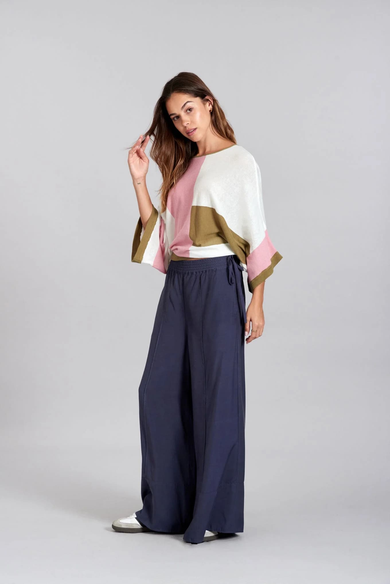 Marie Navy Trousers
