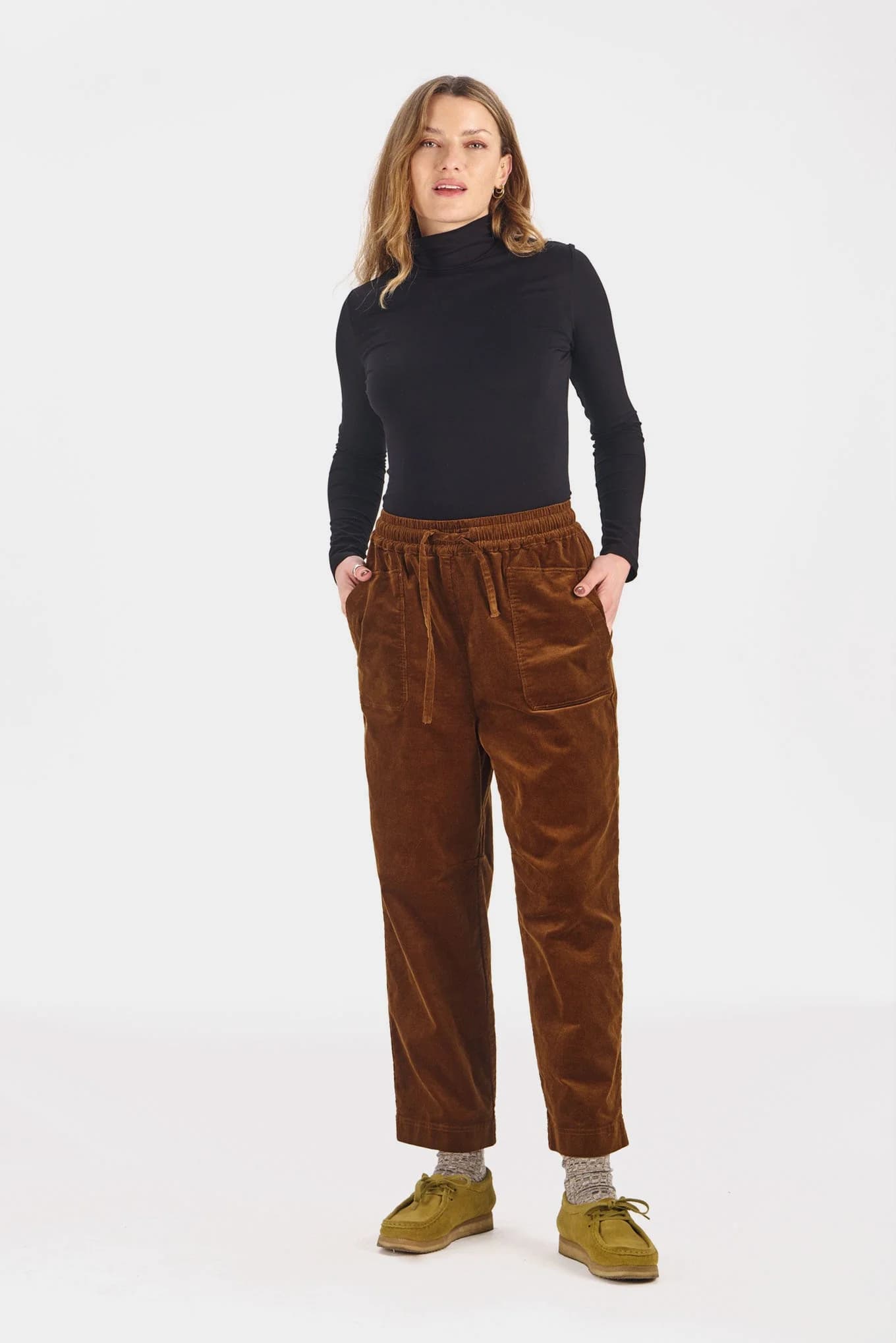 Dream Organic Corduroy Trousers - Chestnut – image 1