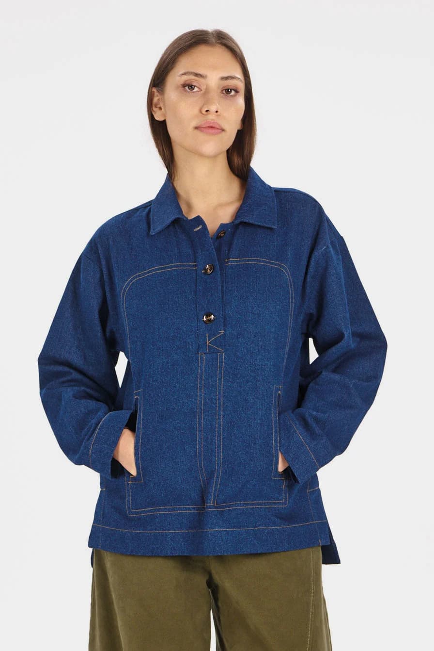 SACRED Organic Cotton Denim Shirt – image 1