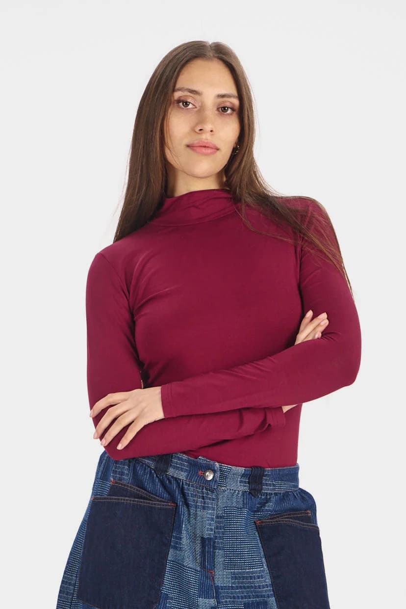 Modal Top - Wine Red – image 1