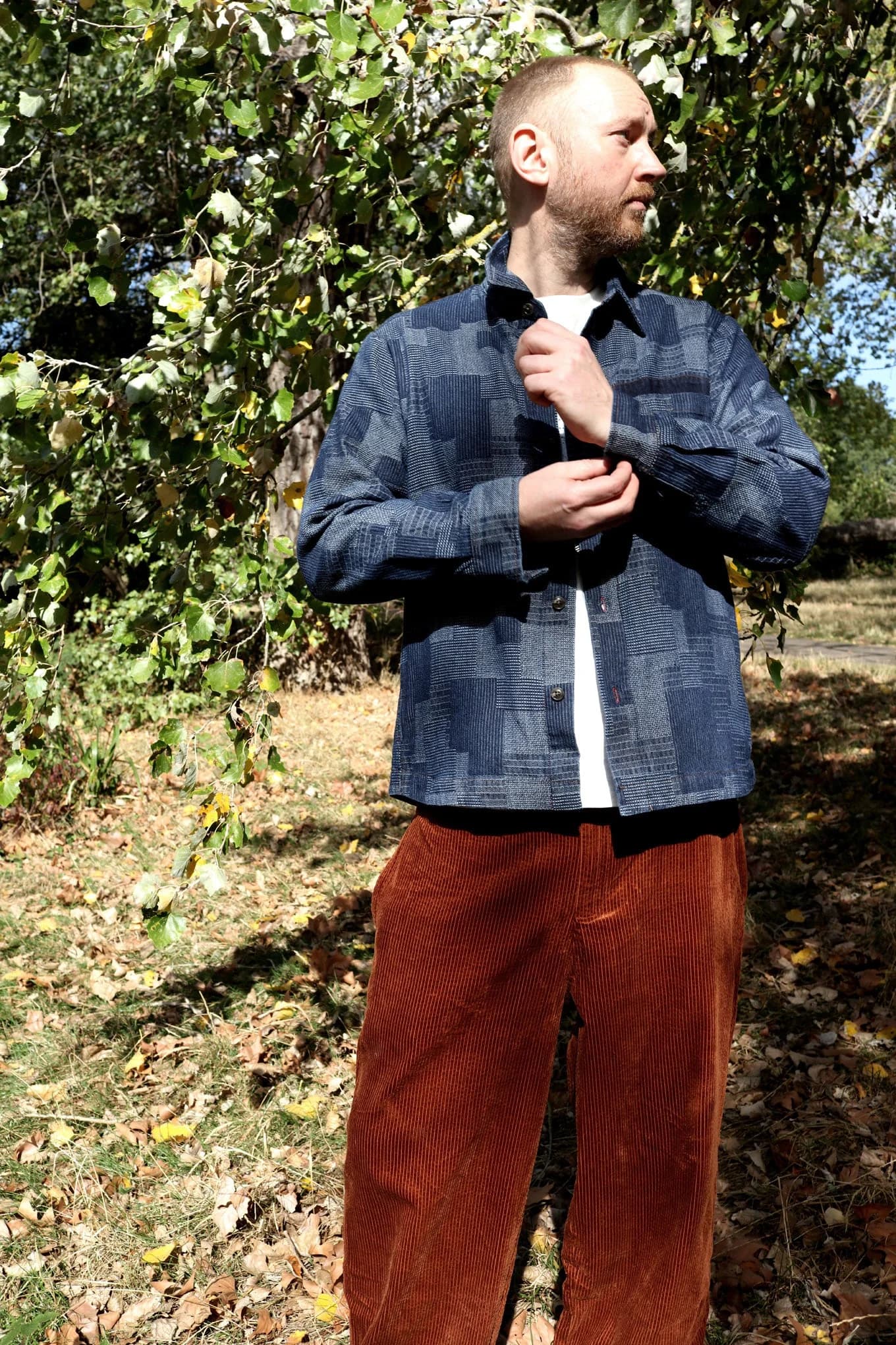 Paddy Organic Cotton Overshirt - Artisanal Denim – image 1