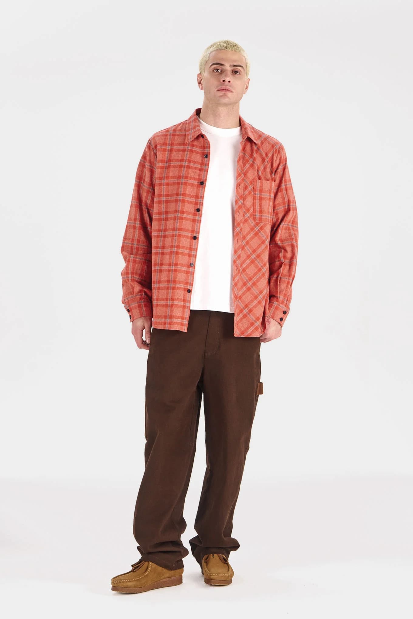 THEO Organic Cotton Carpenter Trouser - Chocolate – image 1