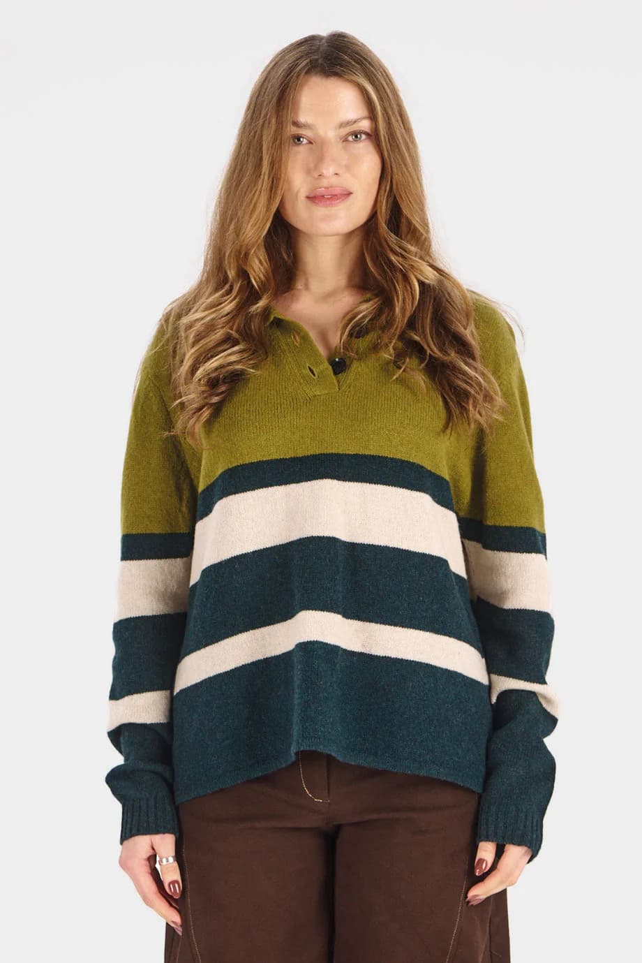 Camilla Merino Jumper - Green – image 1