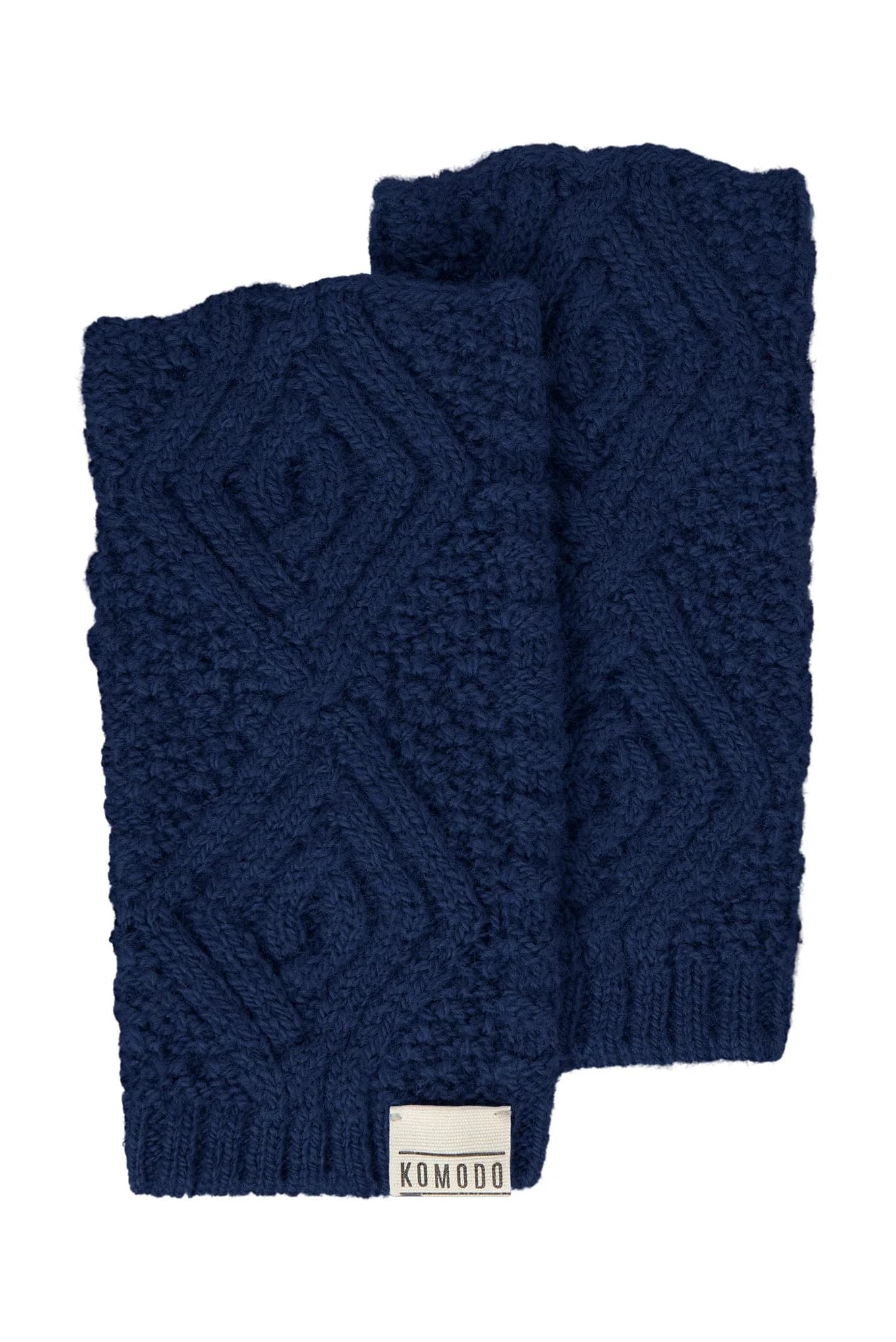 LUMI Lambswool Gloves - Navy – image 1