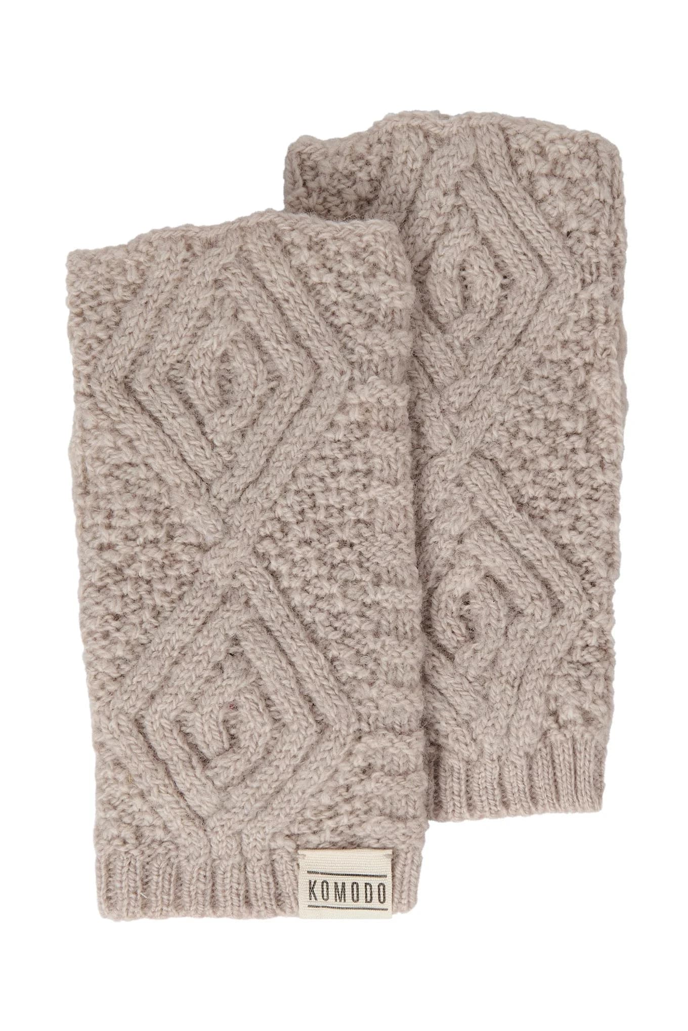LUMI Lambswool Gloves - Sand – image 1
