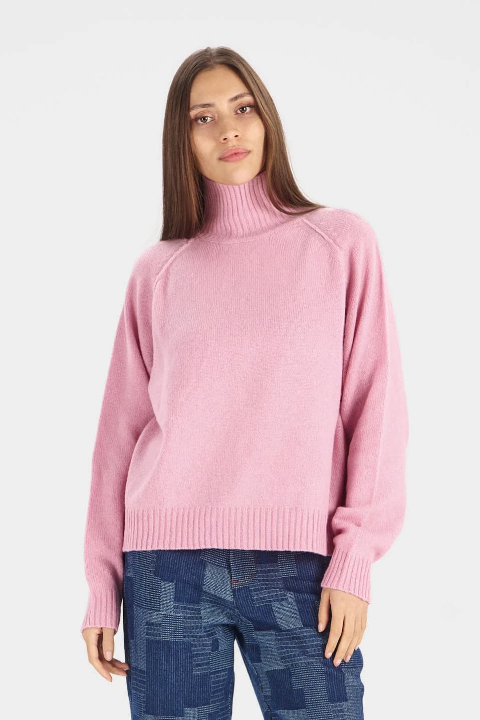 Millie Merino Jumper - Pink – image 1