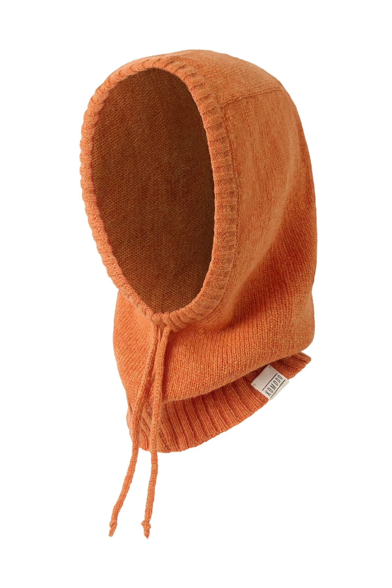 Serena Merino Wool Hood - Orange – image 1