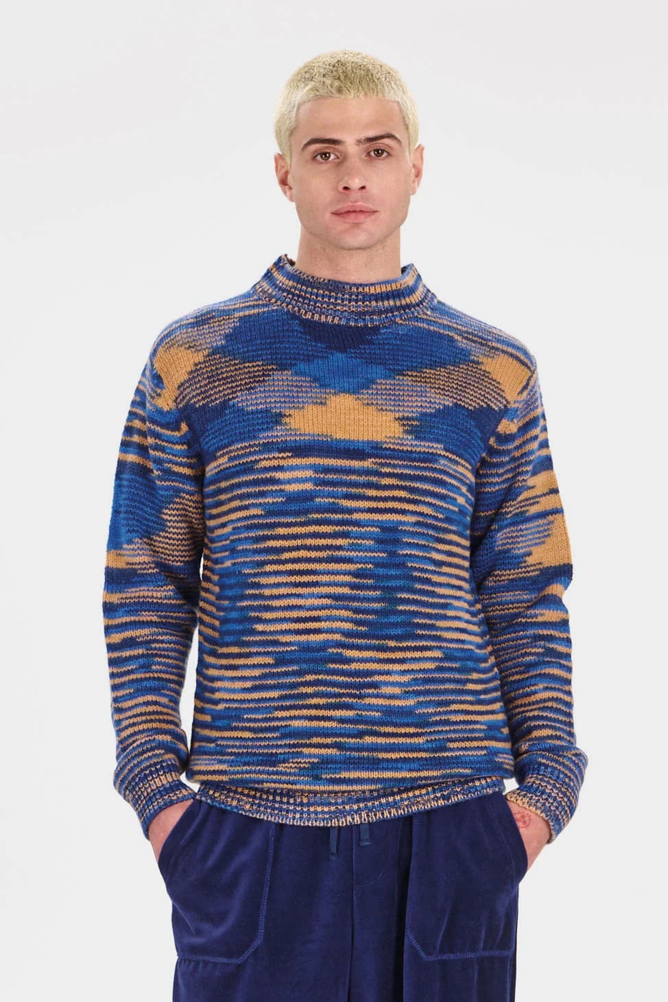 Lambswool Jumper - Cobalt – image 1