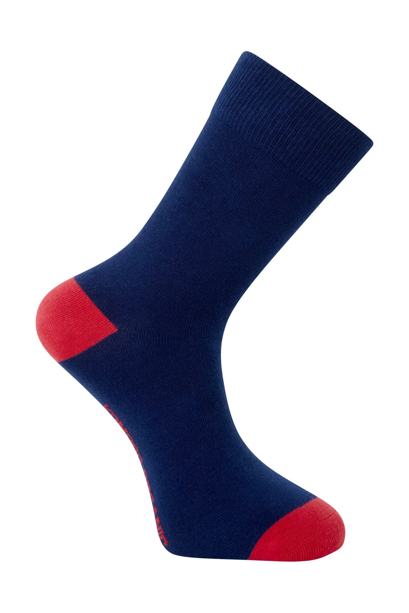 Punchy Navy Cotton Socks – image 1