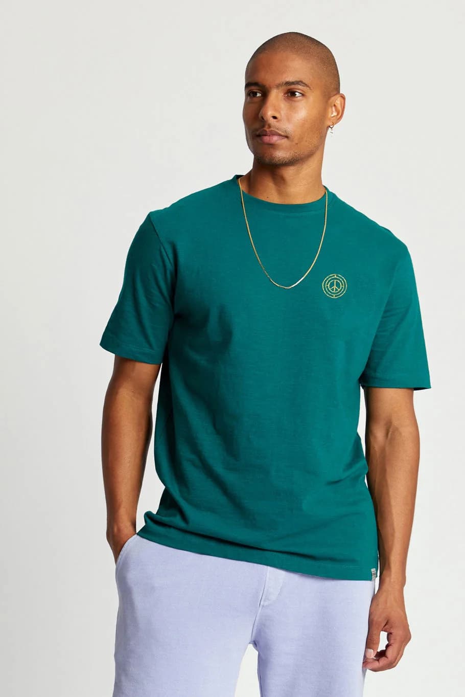 Men's GOTS Organic Cotton KIN Tee - Teal Green – image 1