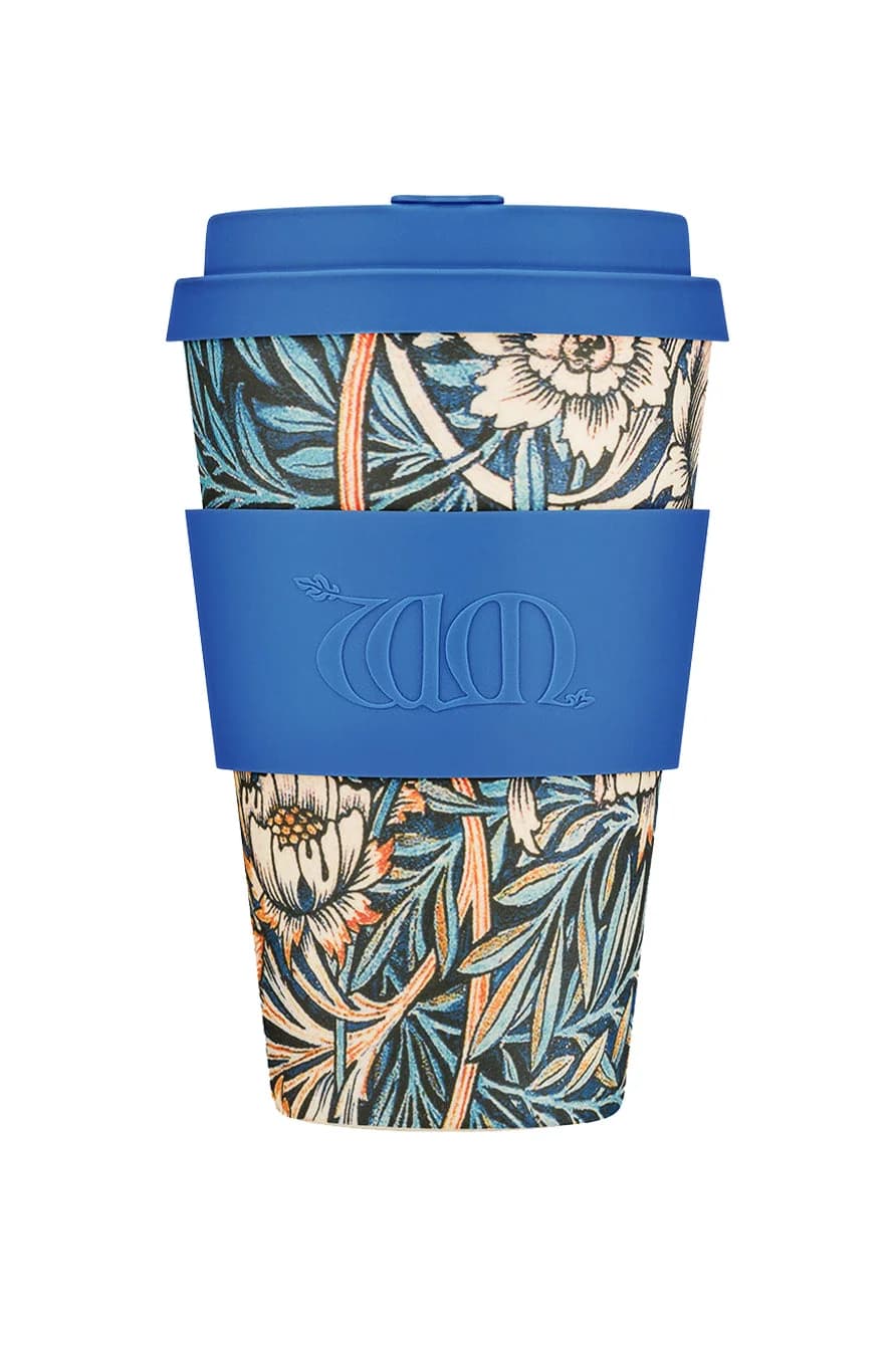 Lily Blue XL Reusable Bamboo Cup – image 1