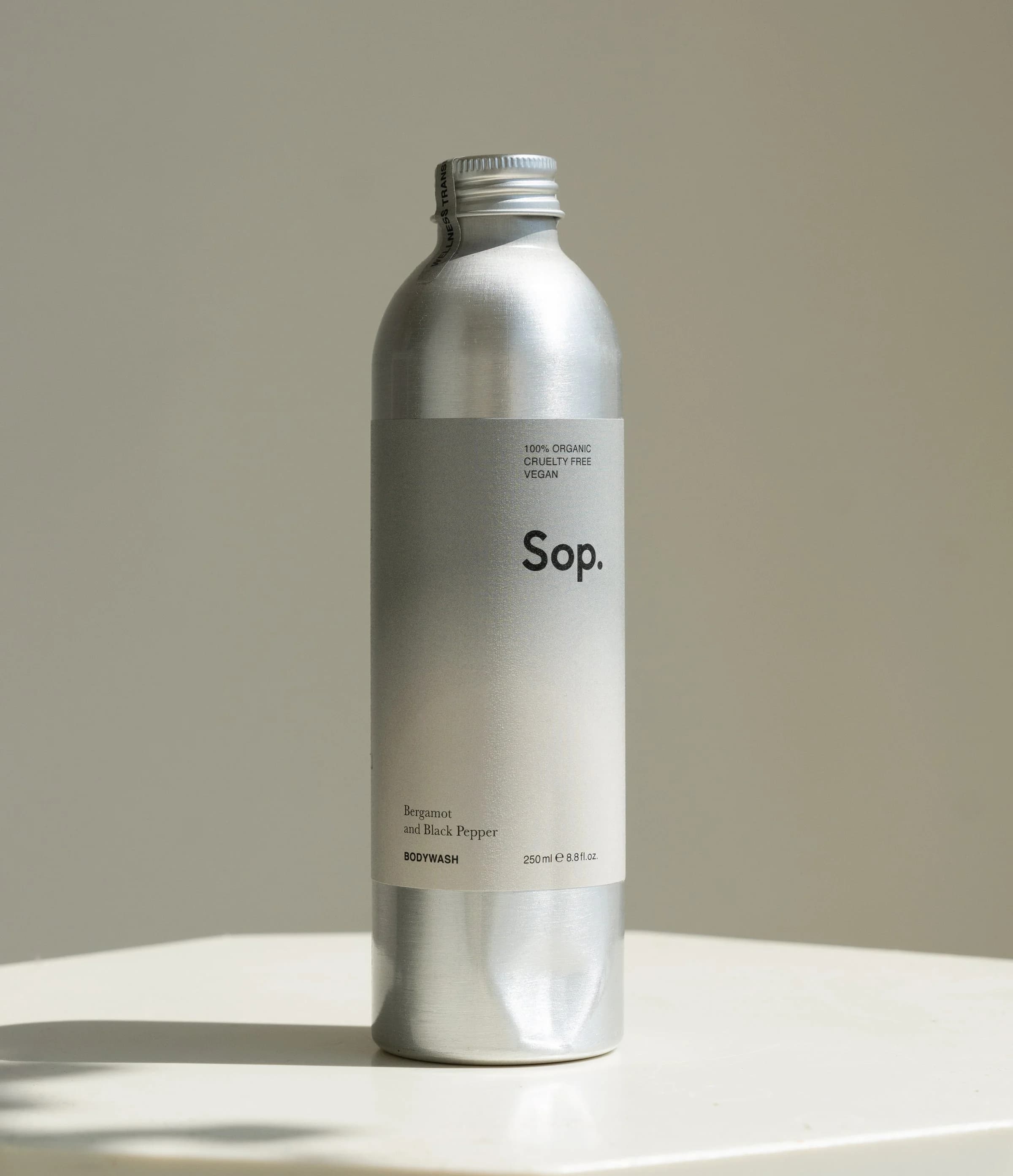 Sop Seconds Bodywash - Bergamot and Black Pepper 250ml - Organic
