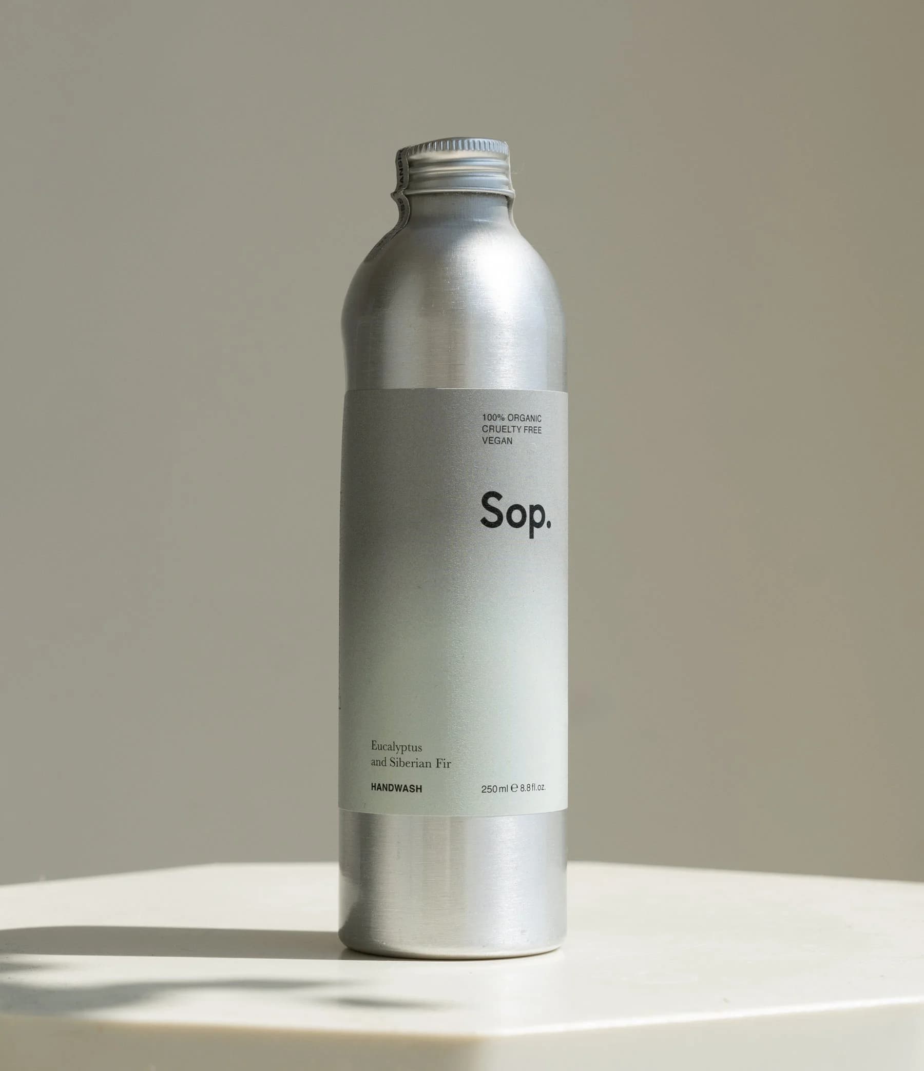 Sop Seconds Handwash - Eucalyptus and Siberian Fir 250ml - Organic