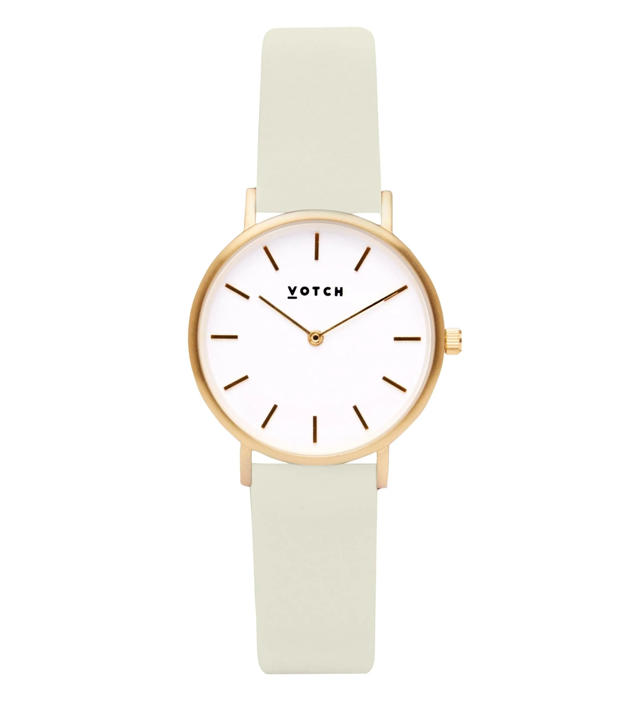 Gold & Linen Watch | Petite