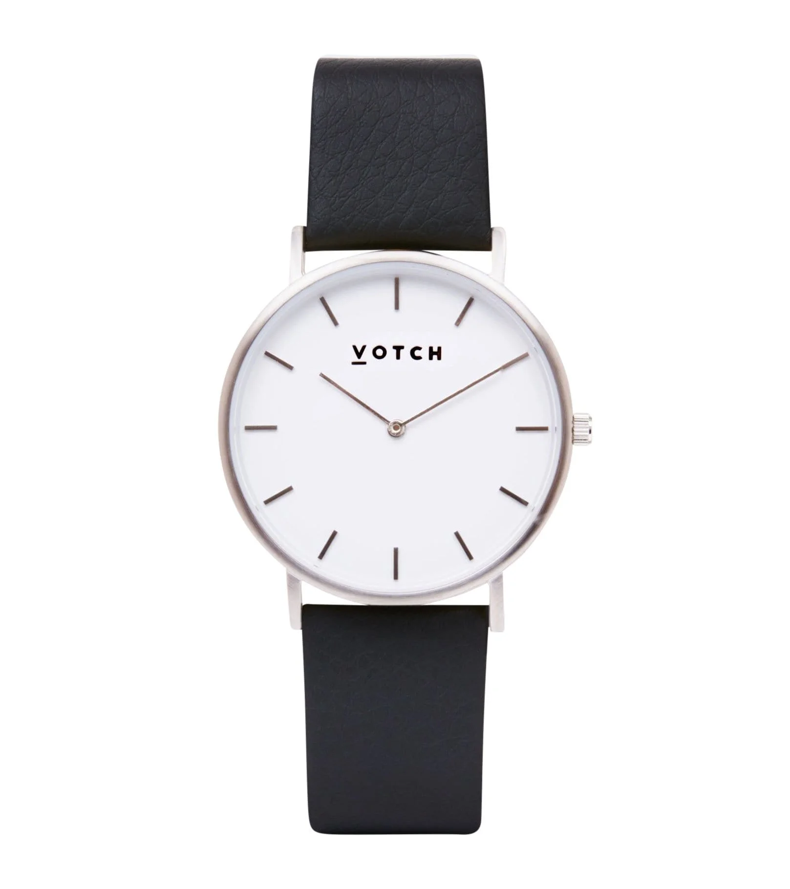 Silver & Black Watch | Classic
