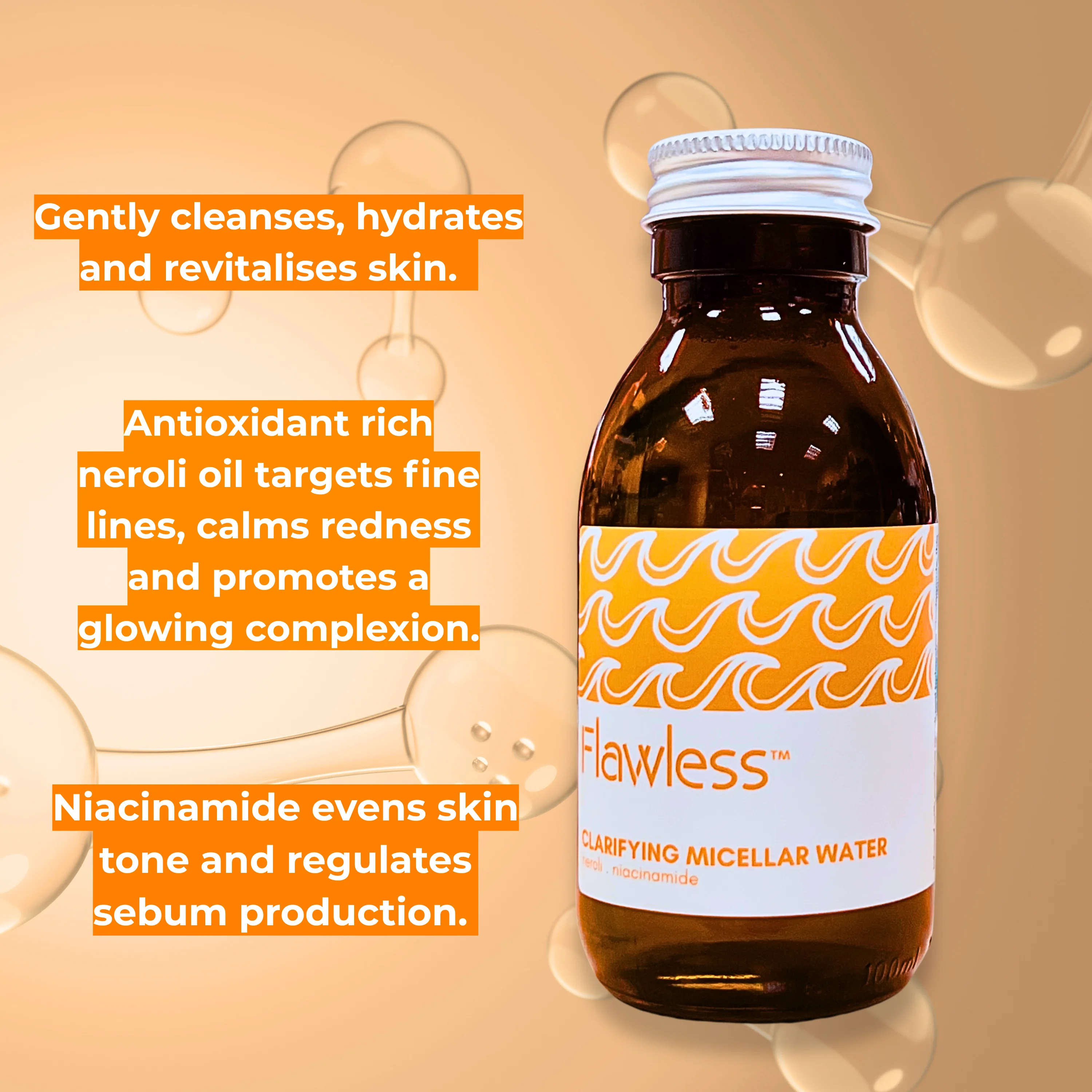 Clarifying Micellar Water with Neroli and Niacinamide – image 1