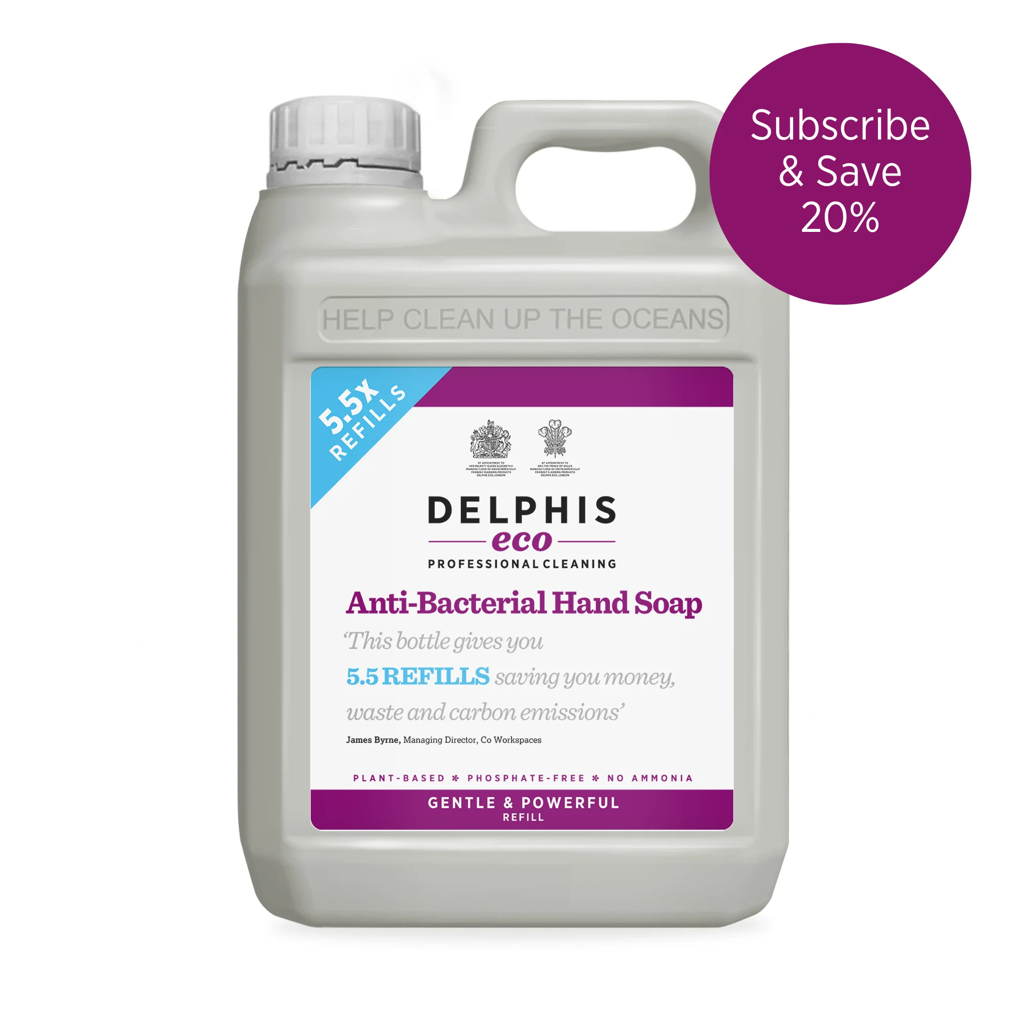 Anti-Bacterial Hand Soap 2L Refill