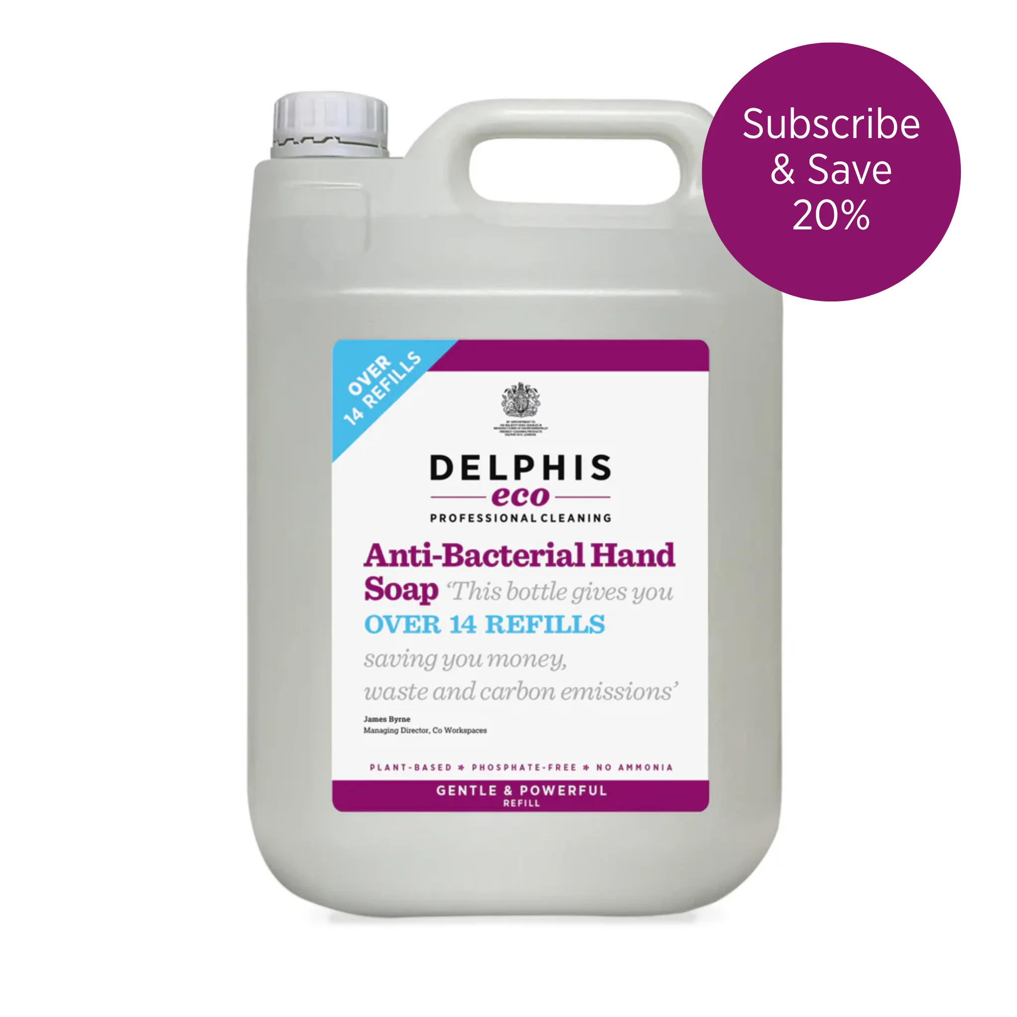Anti-Bacterial Hand Soap Wash 5L – image 1