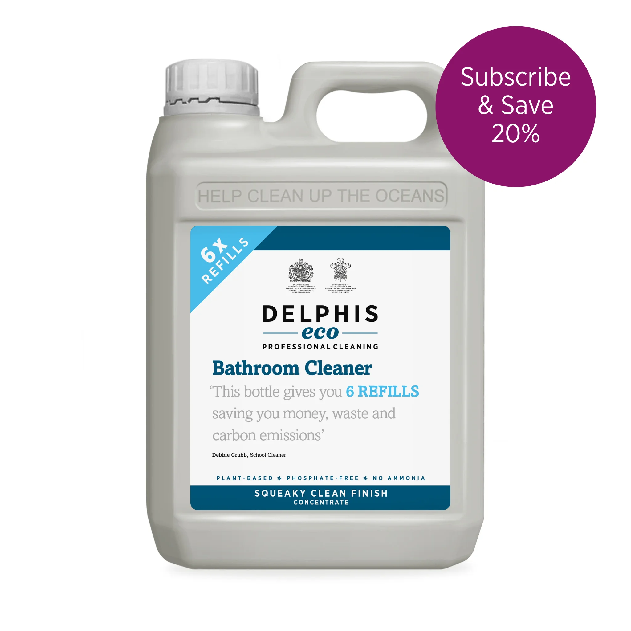 Bathroom Cleaner 2L Refill (Concentrate)