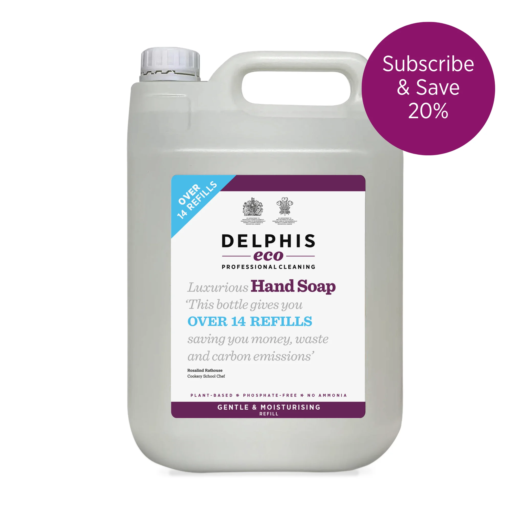 Luxurious Hand Soap Wash 5ltr Refill