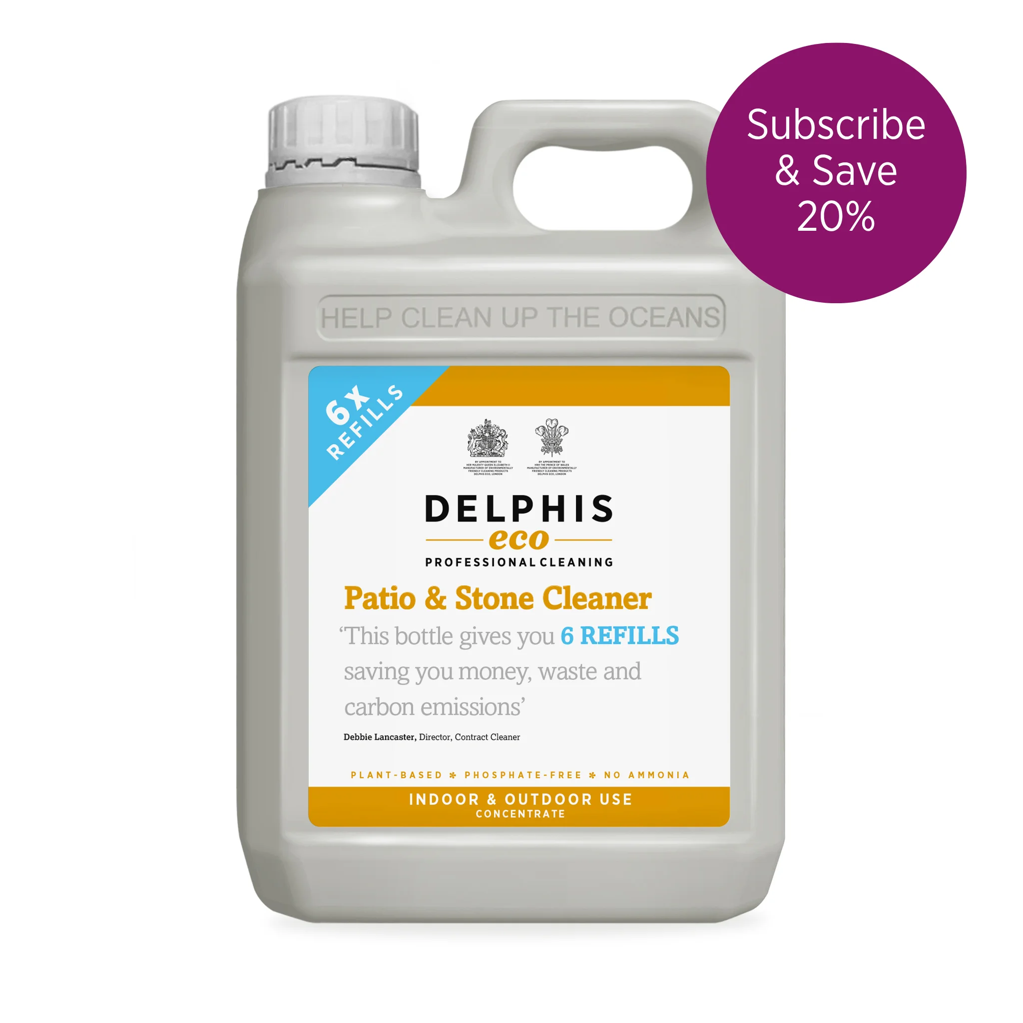 Patio and Stone Cleaner 2L Refill (Concentrate)