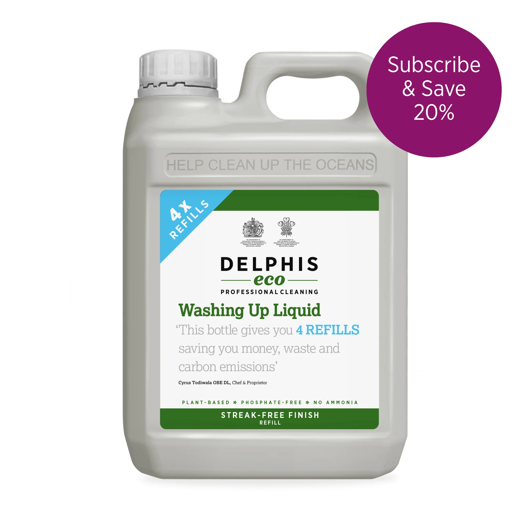 Washing Up Liquid 2L Refill
