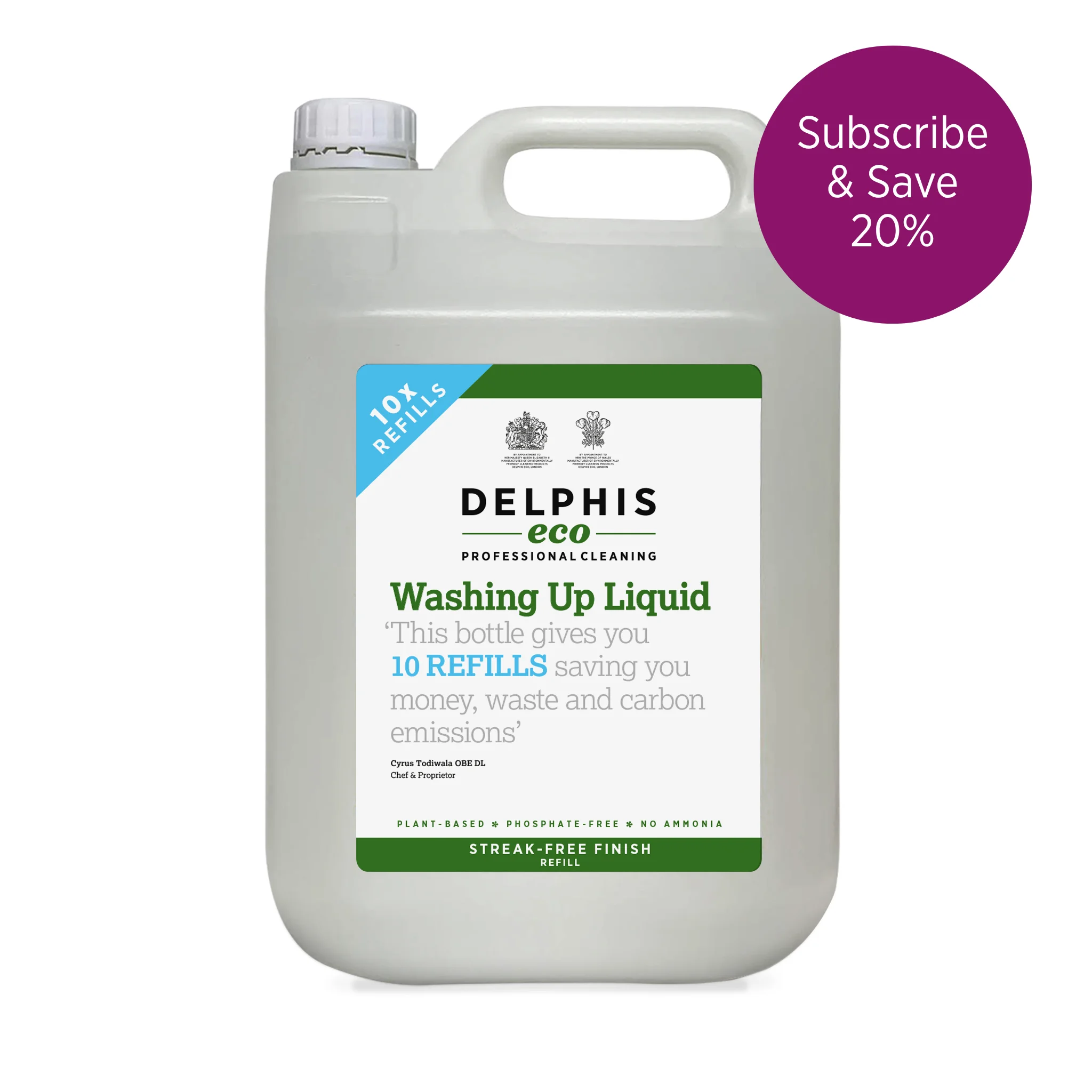 Washing Up Liquid 5L Refill