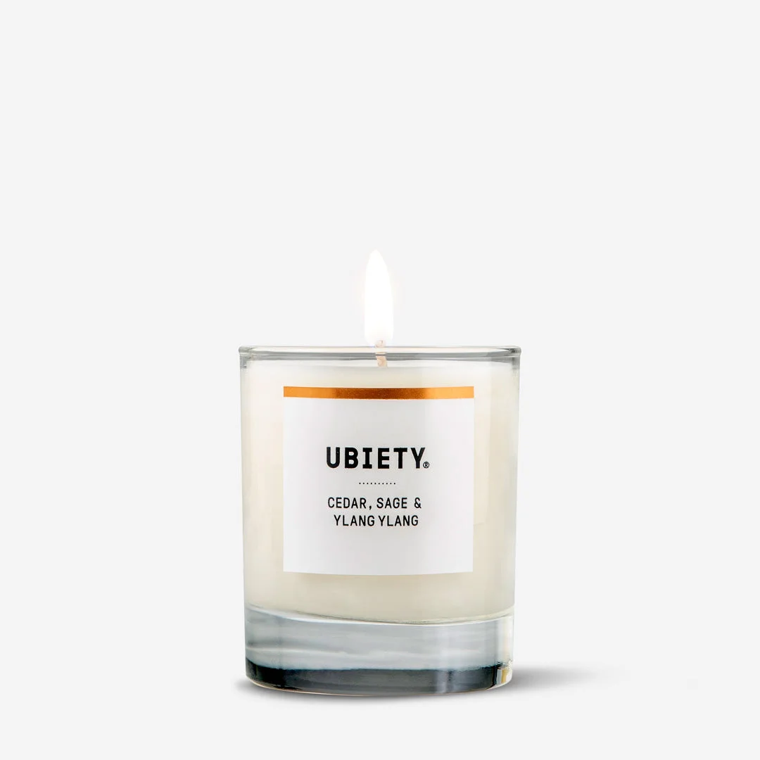 XMAS Calming Large Candle (Cedar, Sage & Ylang Ylang)