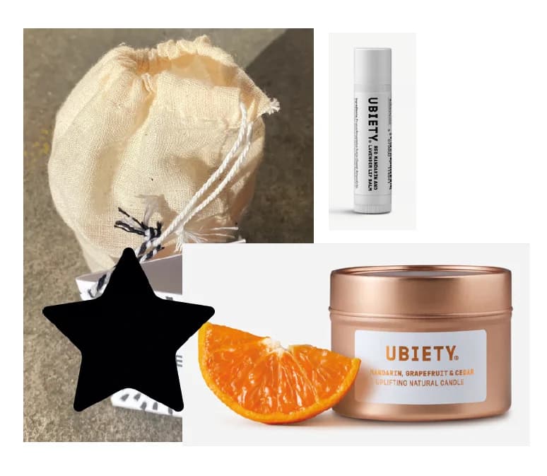 Uplifting Copper Candle and Lip Balm Gift Set – image 1