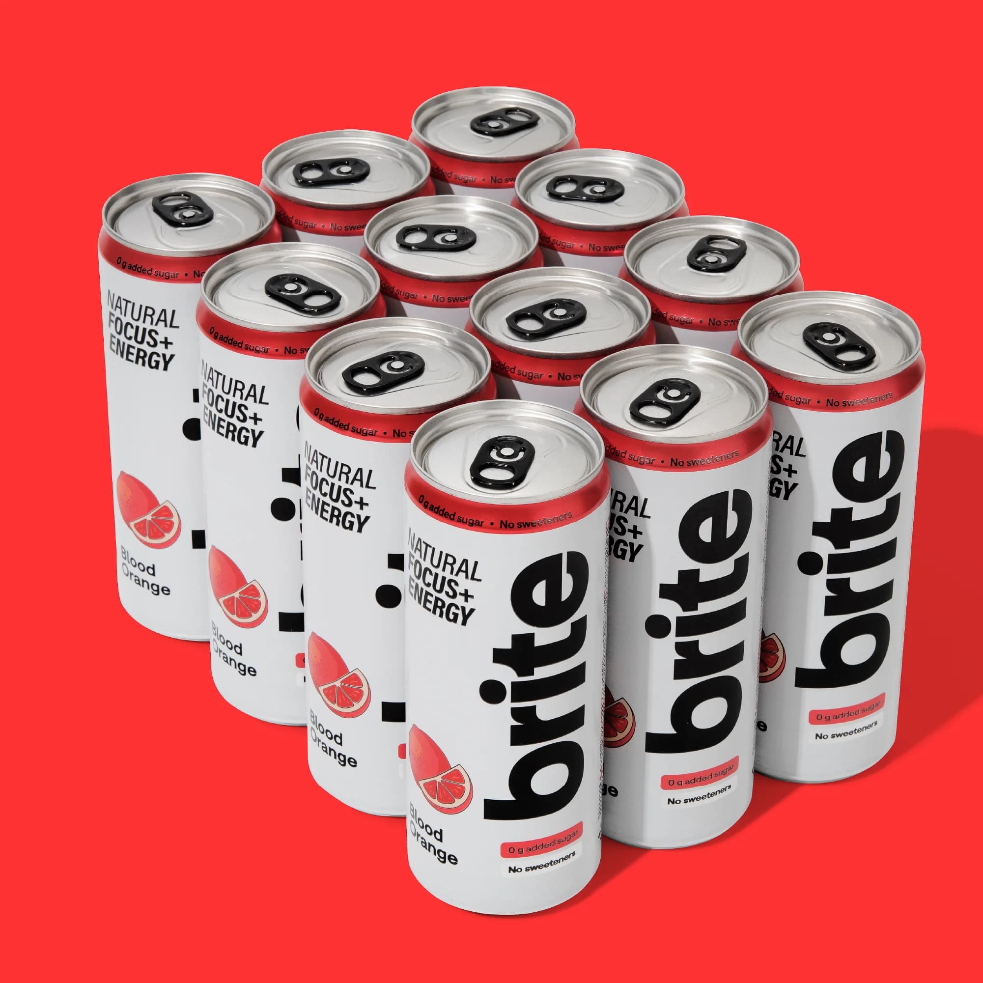 Blood Orange Natural Focus & Energy Drink — 12 x 330ml – image 1