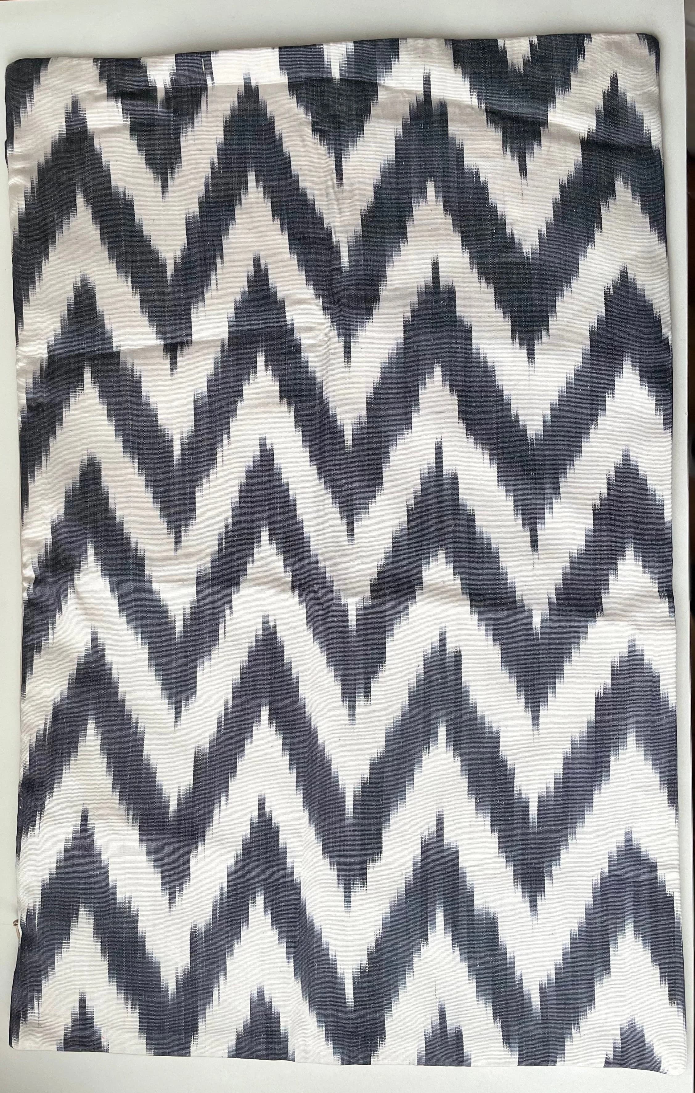 Kilim Cushion - Dark grey