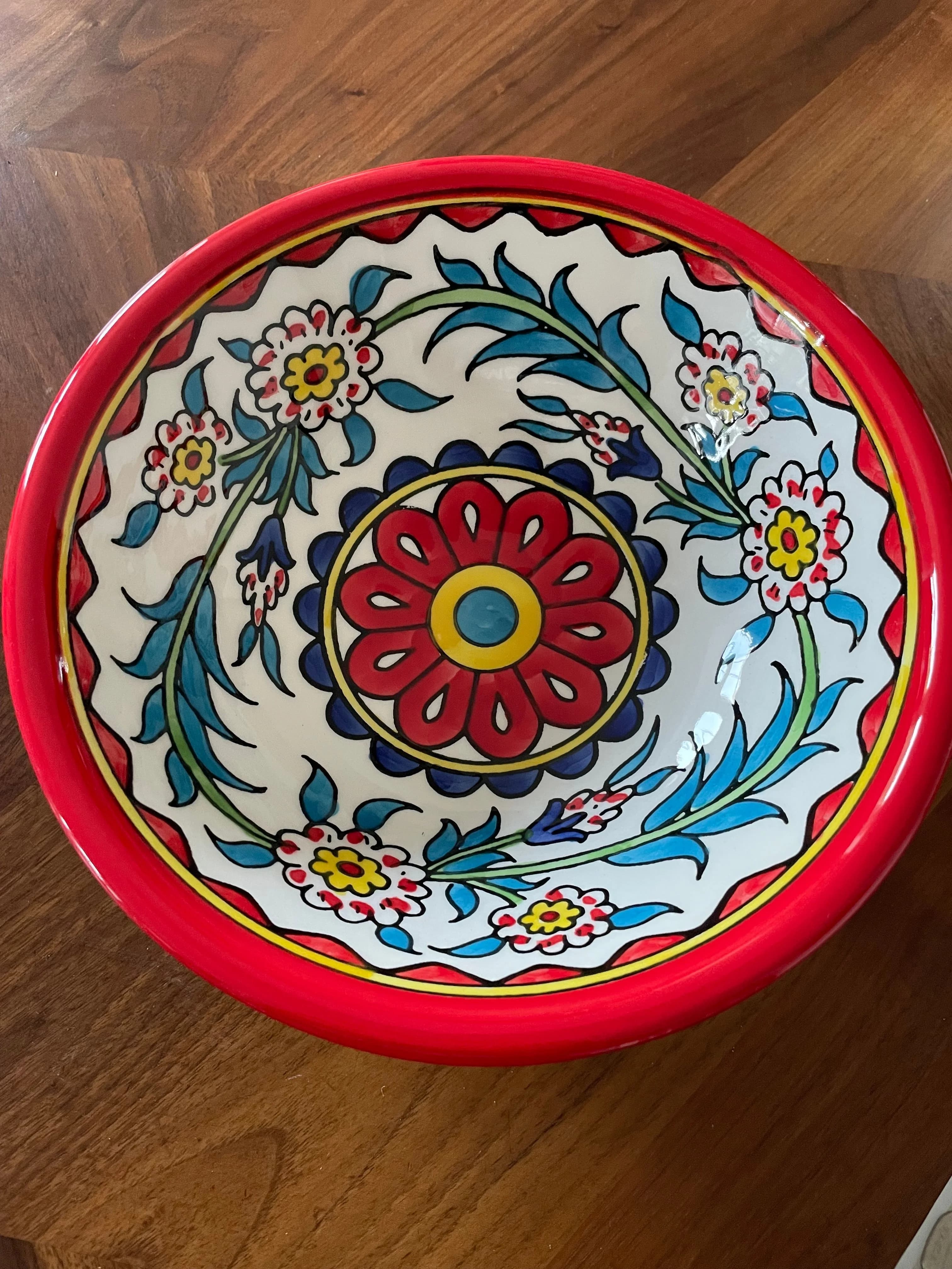 Leila Red Bowl