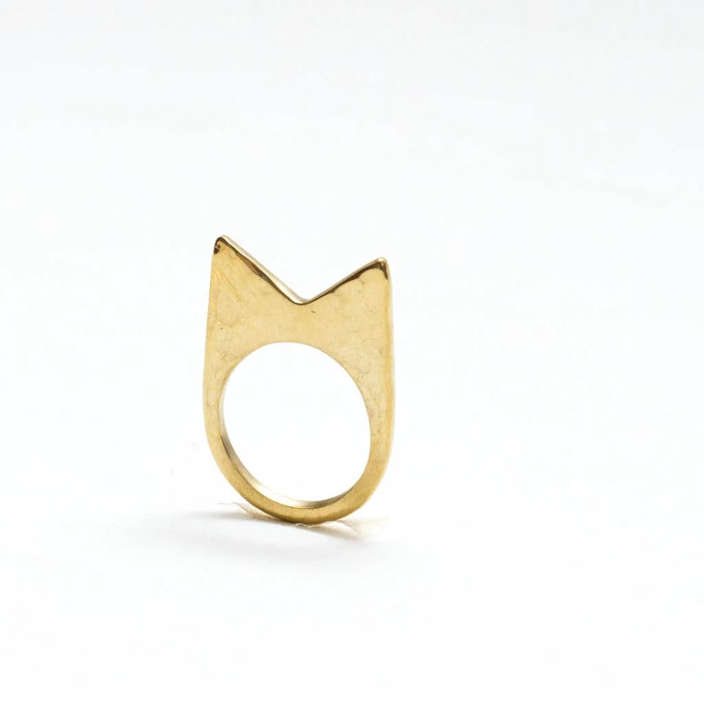 Mamba Textured Ring